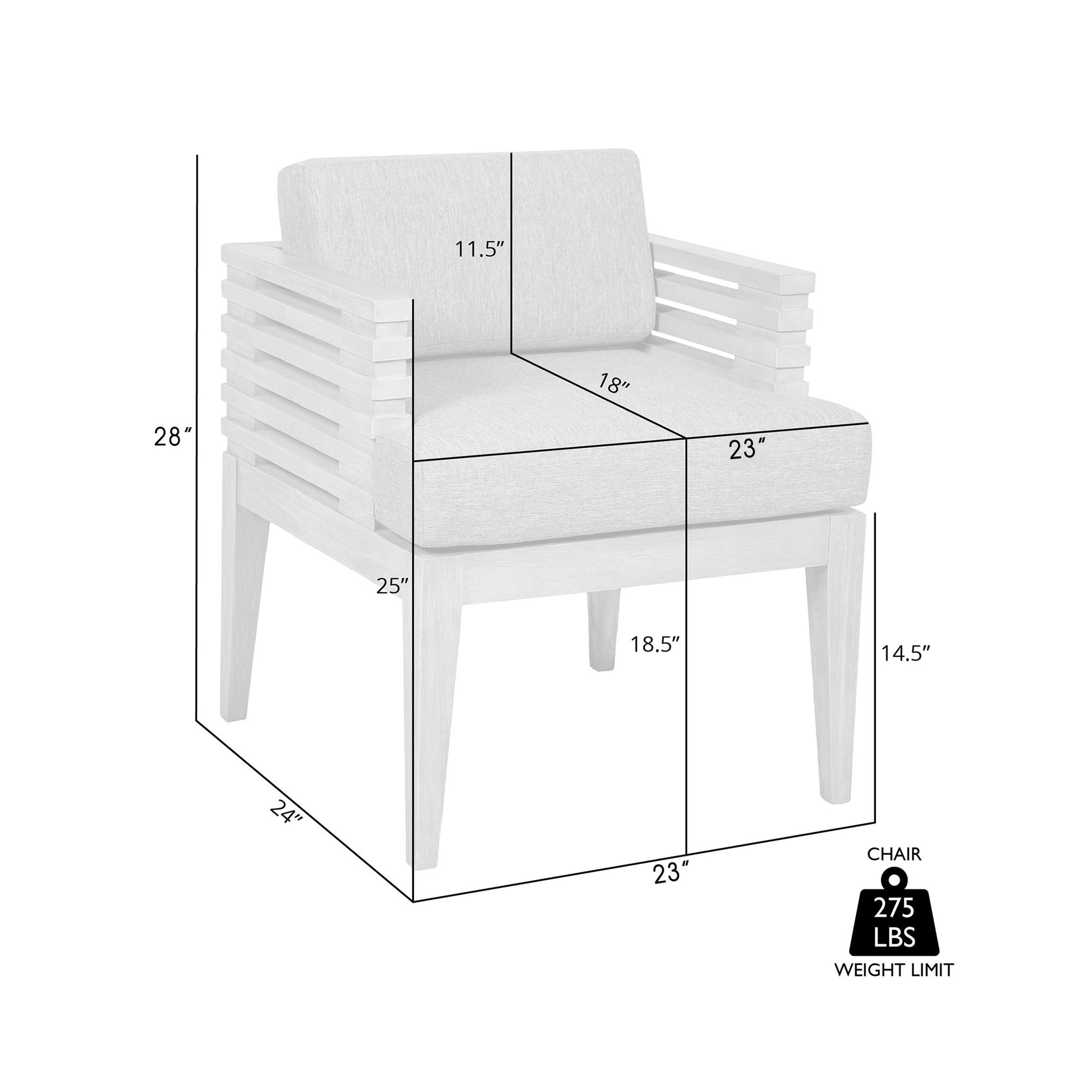 Vivid - Outdoor Patio Dining Chair