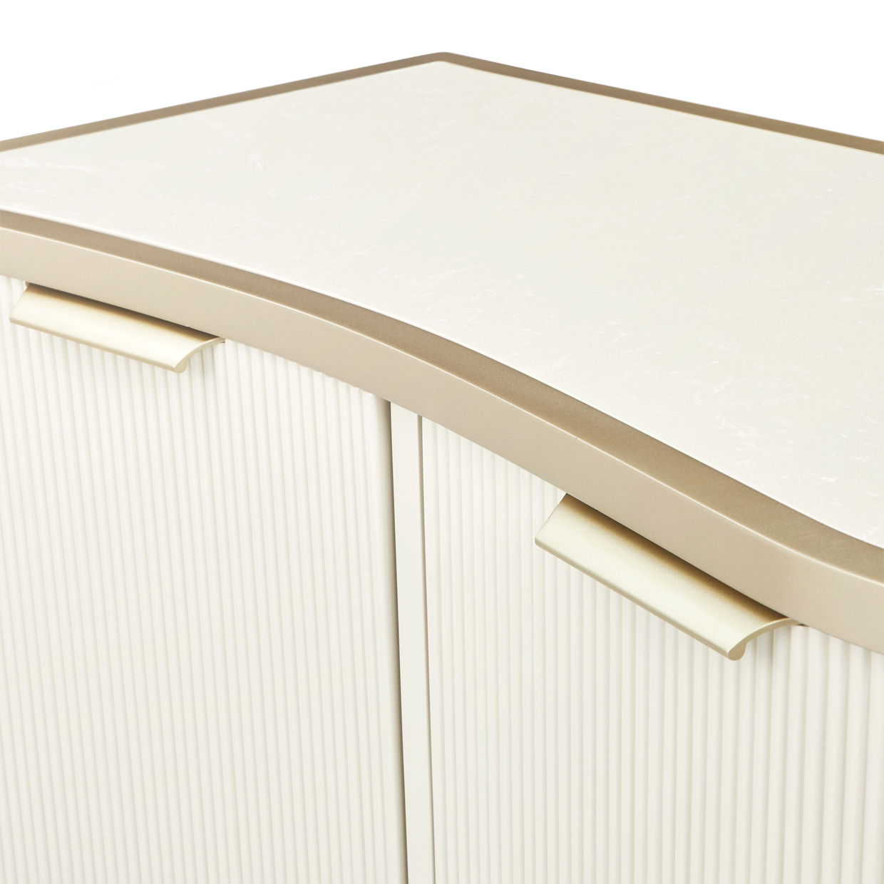 La Marisia - Media Cabinet - Creamy Pearl