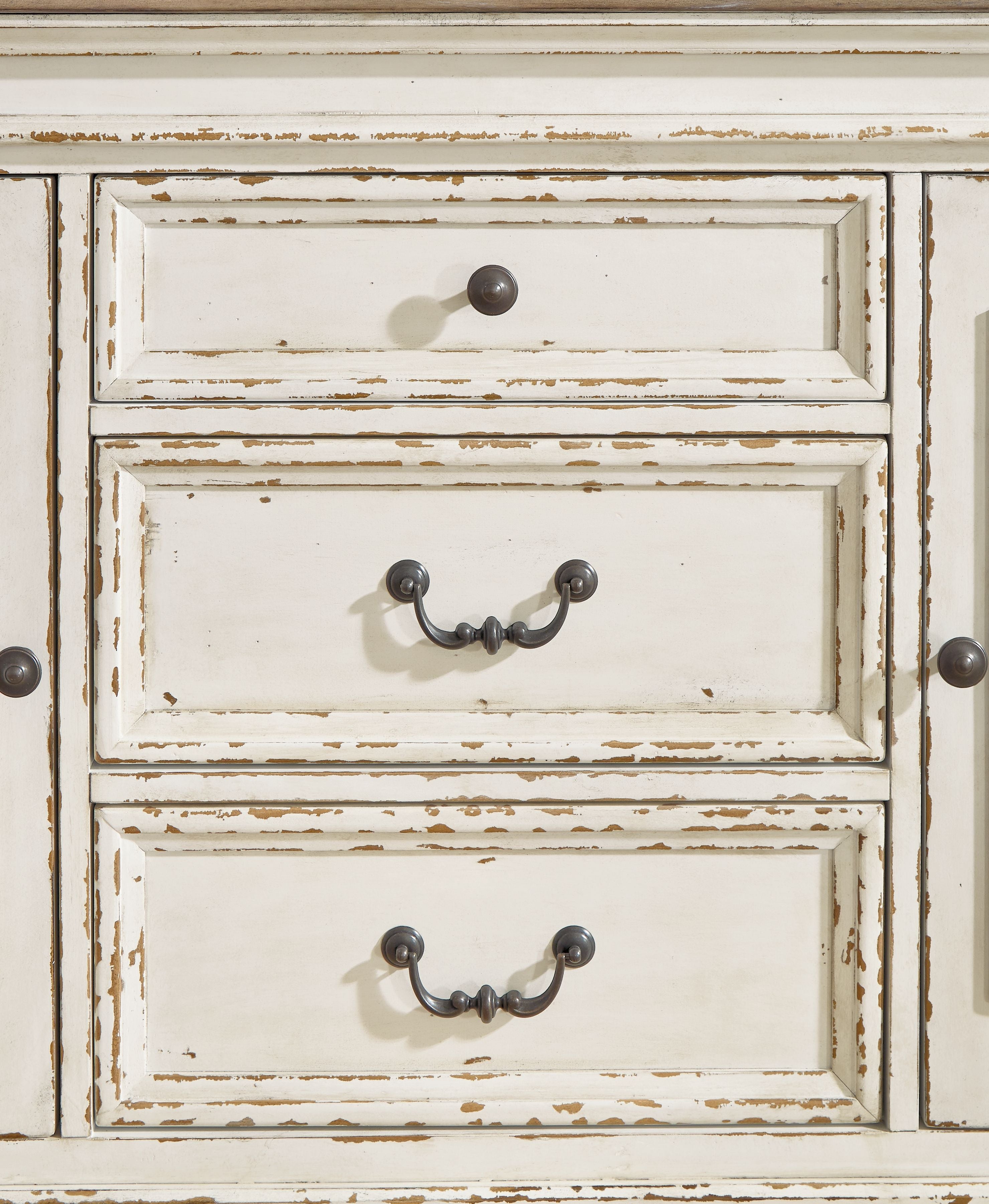 Realyn - Dining Room Server - Chipped White