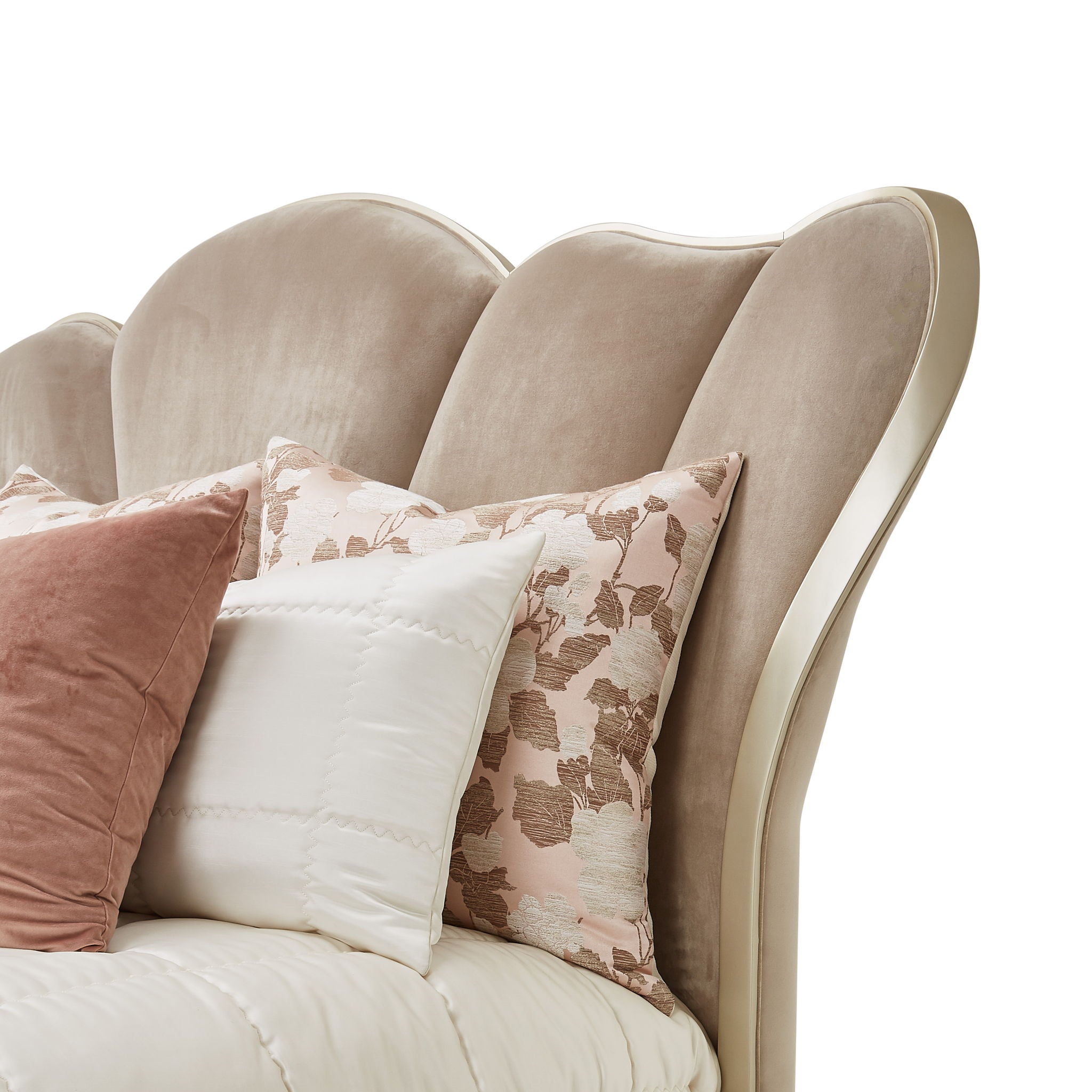 Villa Cherie - Channel Tufted Bed