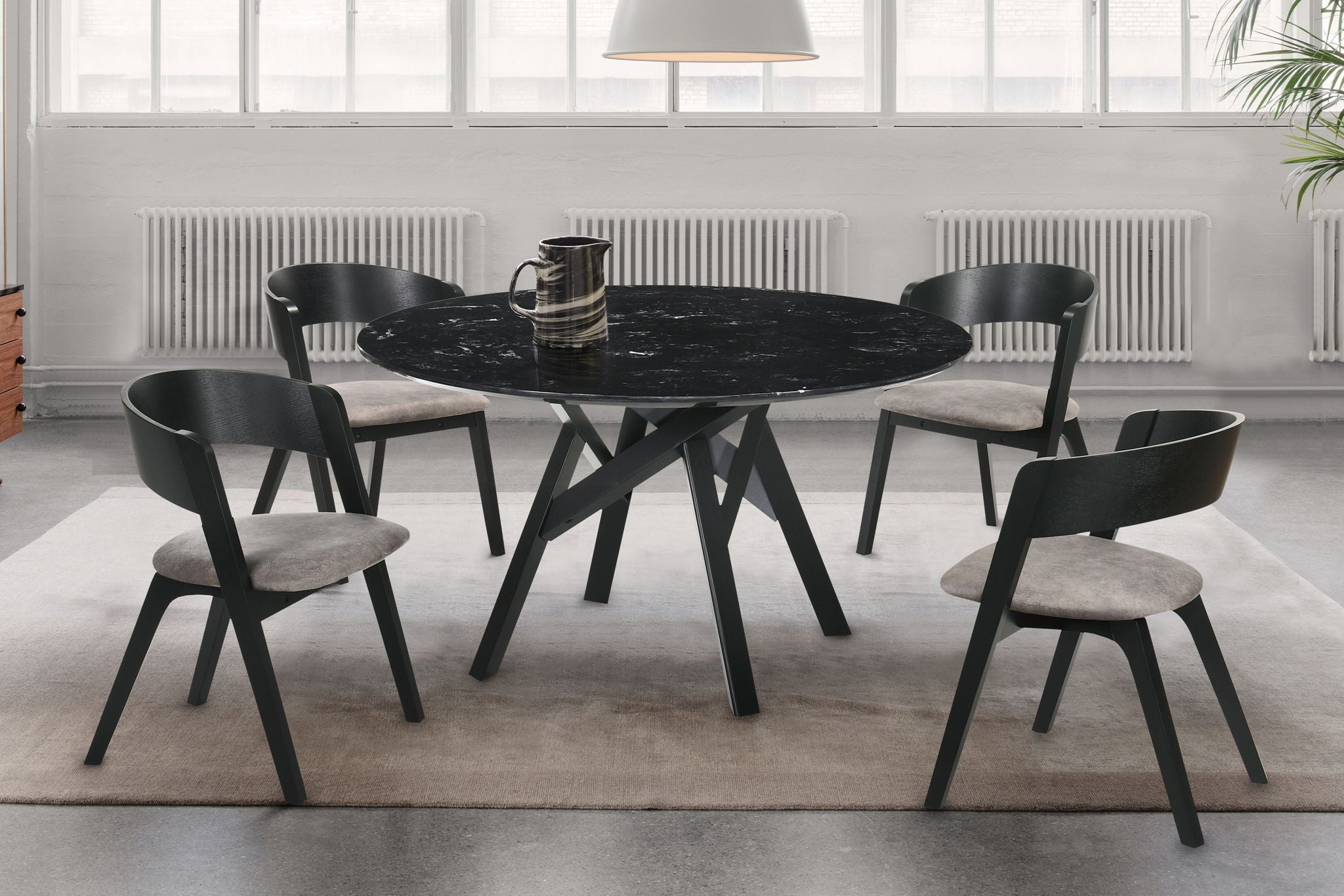 Venus And Jackie - Round Dining Set