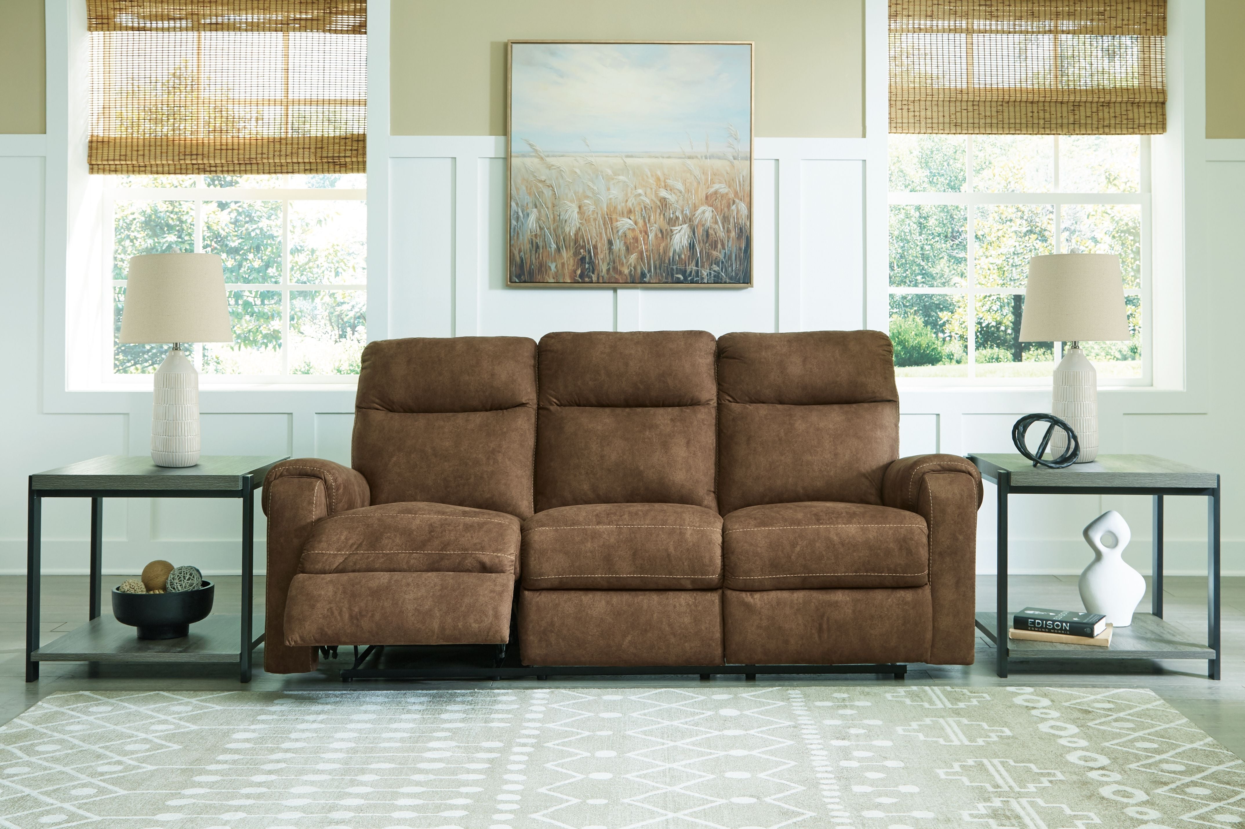 Edenwold - Reclining Sofa - Brindle