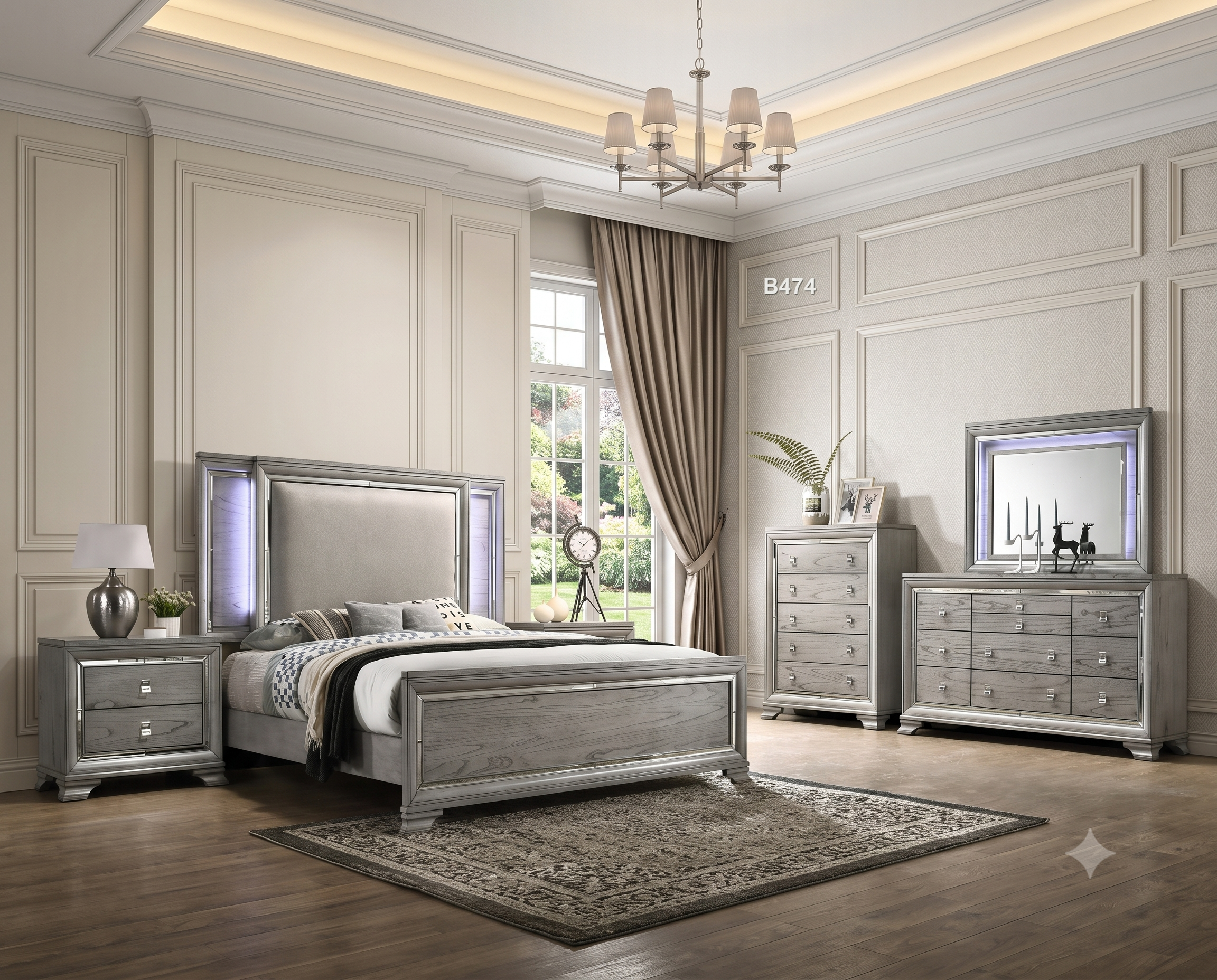 Youth Sixteen 4 PC Queen Bedroom Set