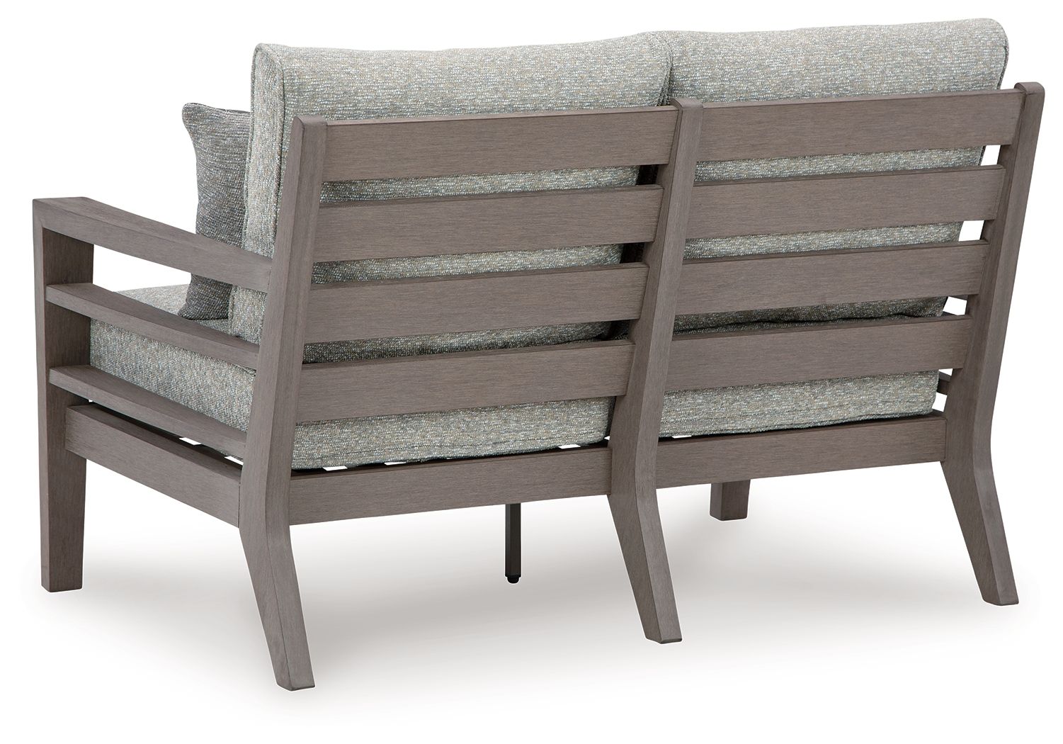 Hillside Barn - Loveseat W/Cushion - Gray / Brown