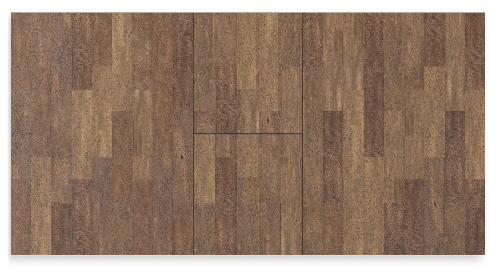 Wildenauer - Rectangular Dining Extension Table - Brown / Black