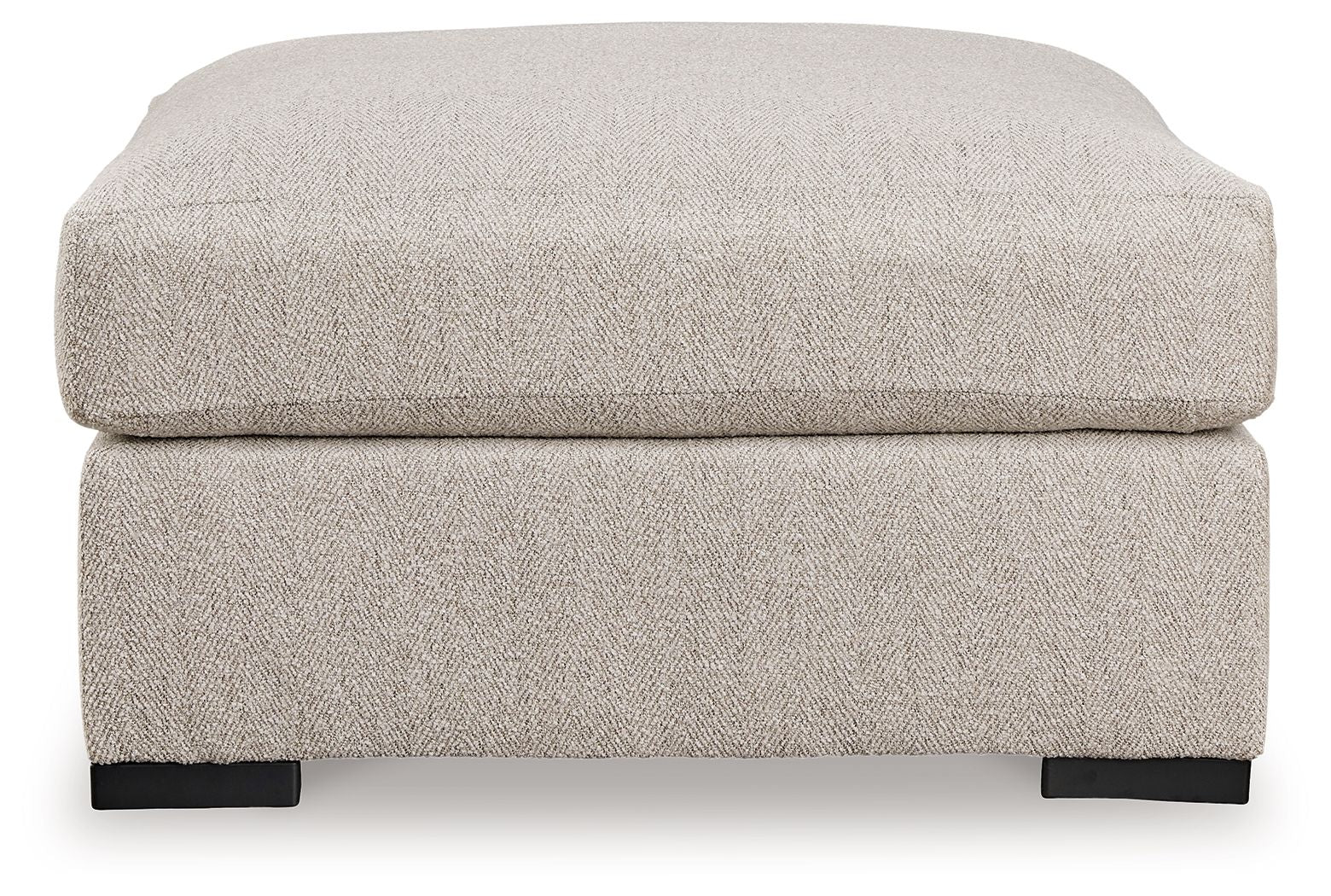 Ballyton - Oversized Accent Ottoman - Sand