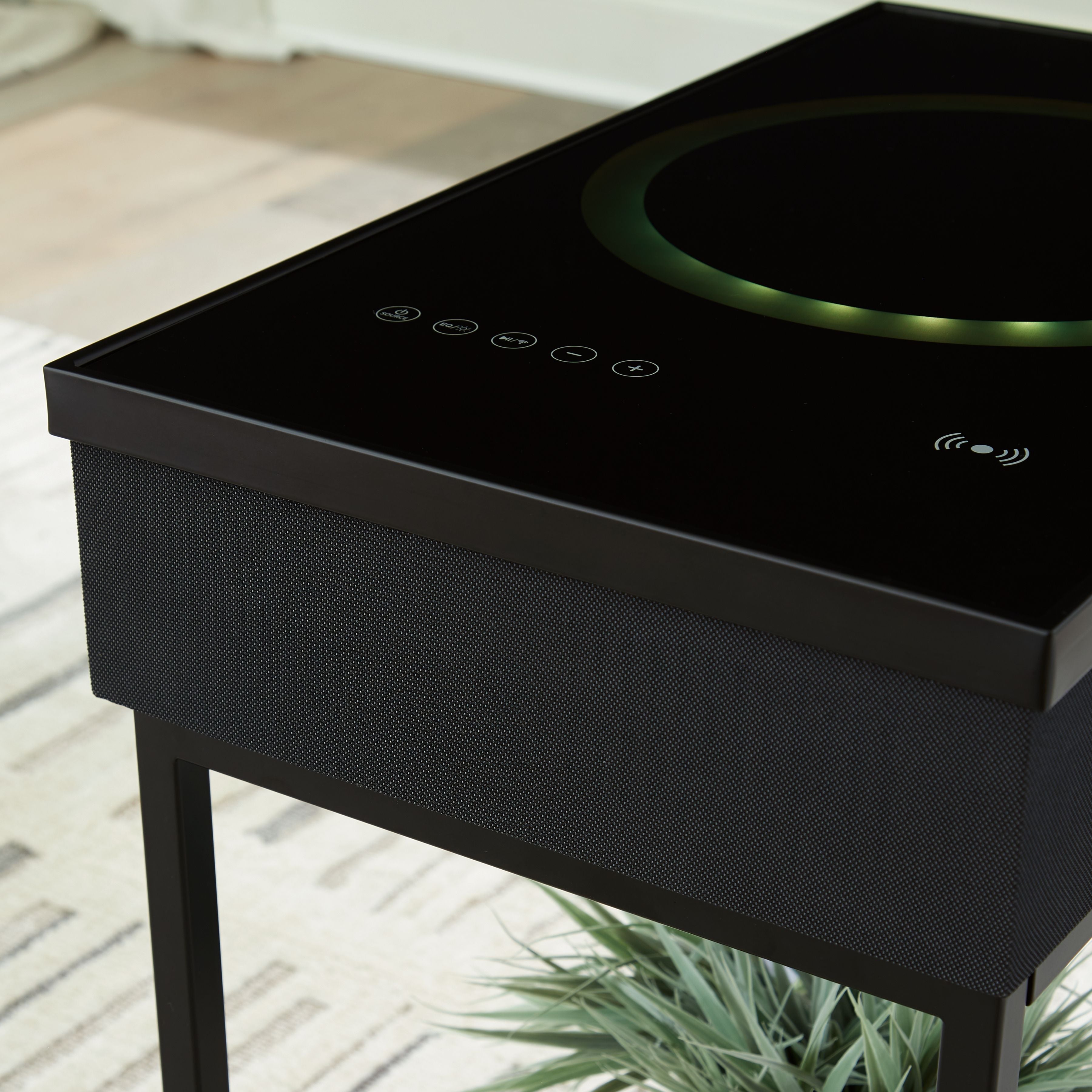 Gemmet - Accent Table - Black