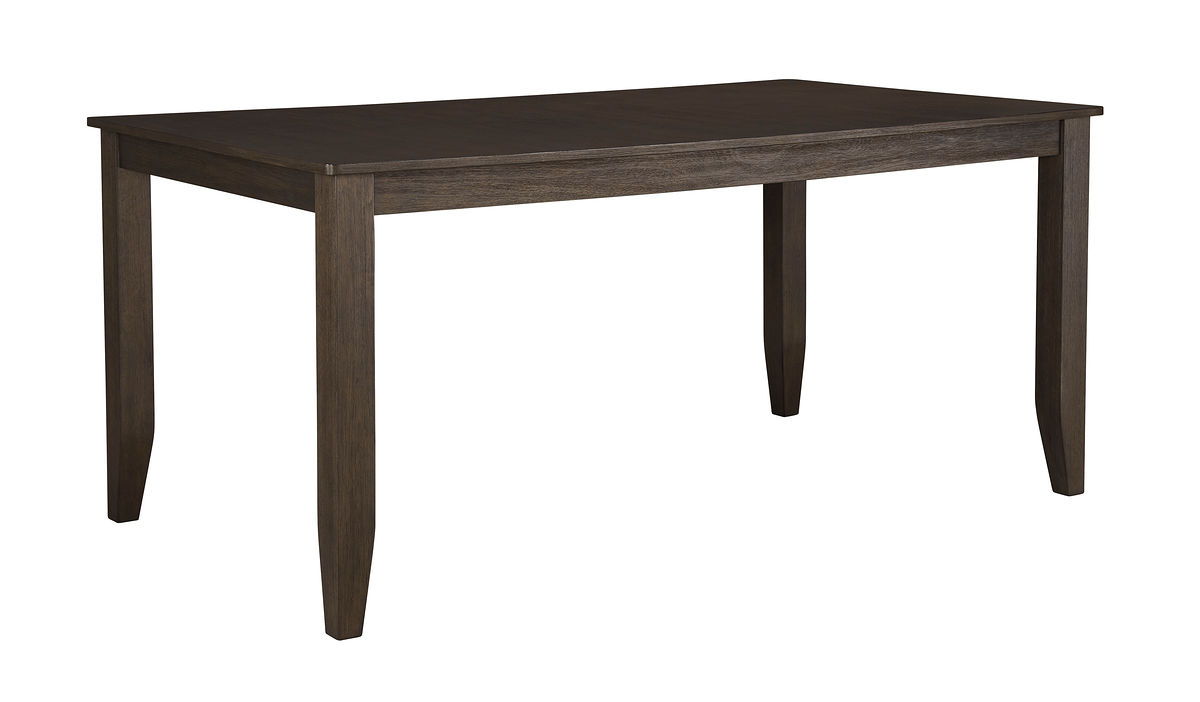 Dresbar - Grayish Brown - Rectangular Dining Room Table