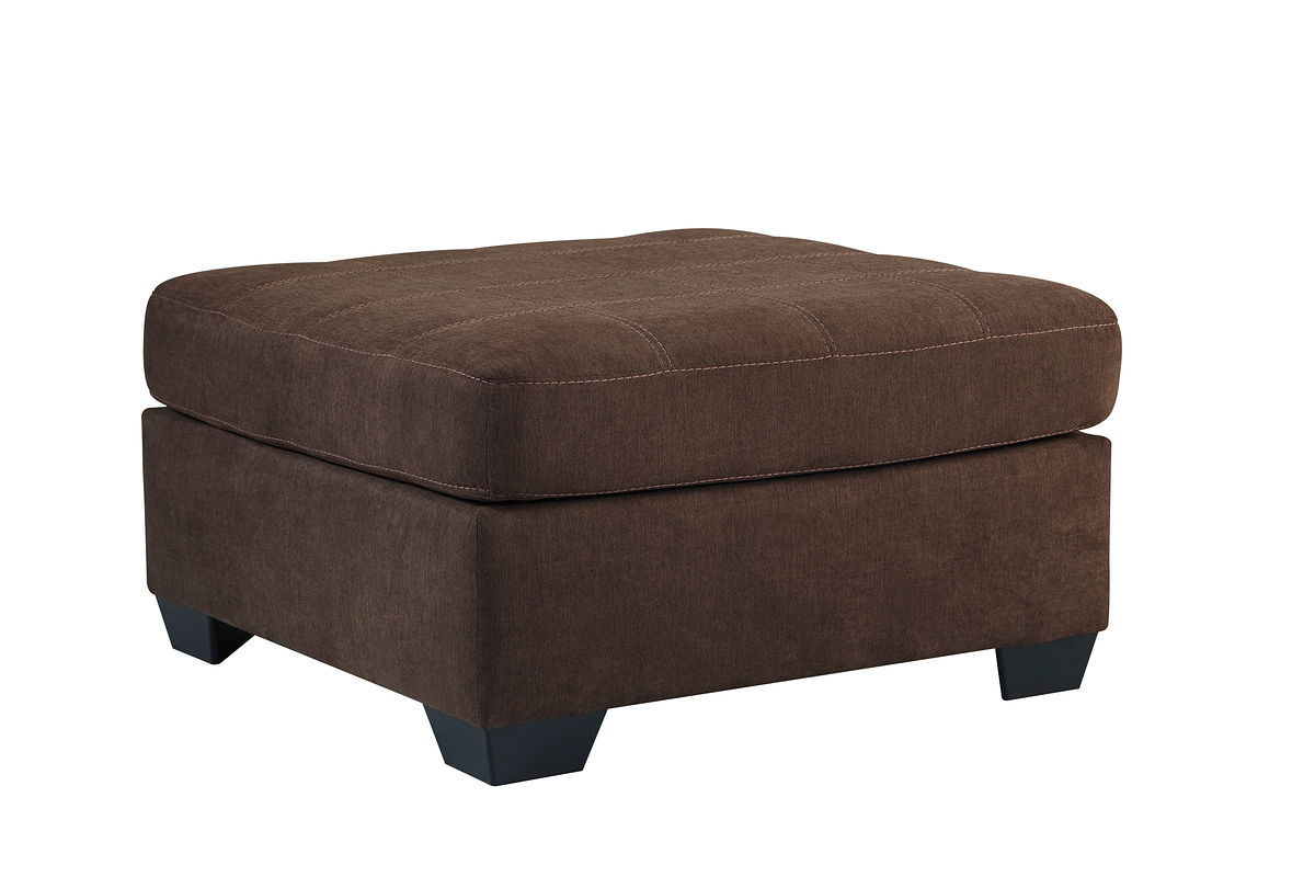 Maier - Walnut - Oversized Accent Ottoman