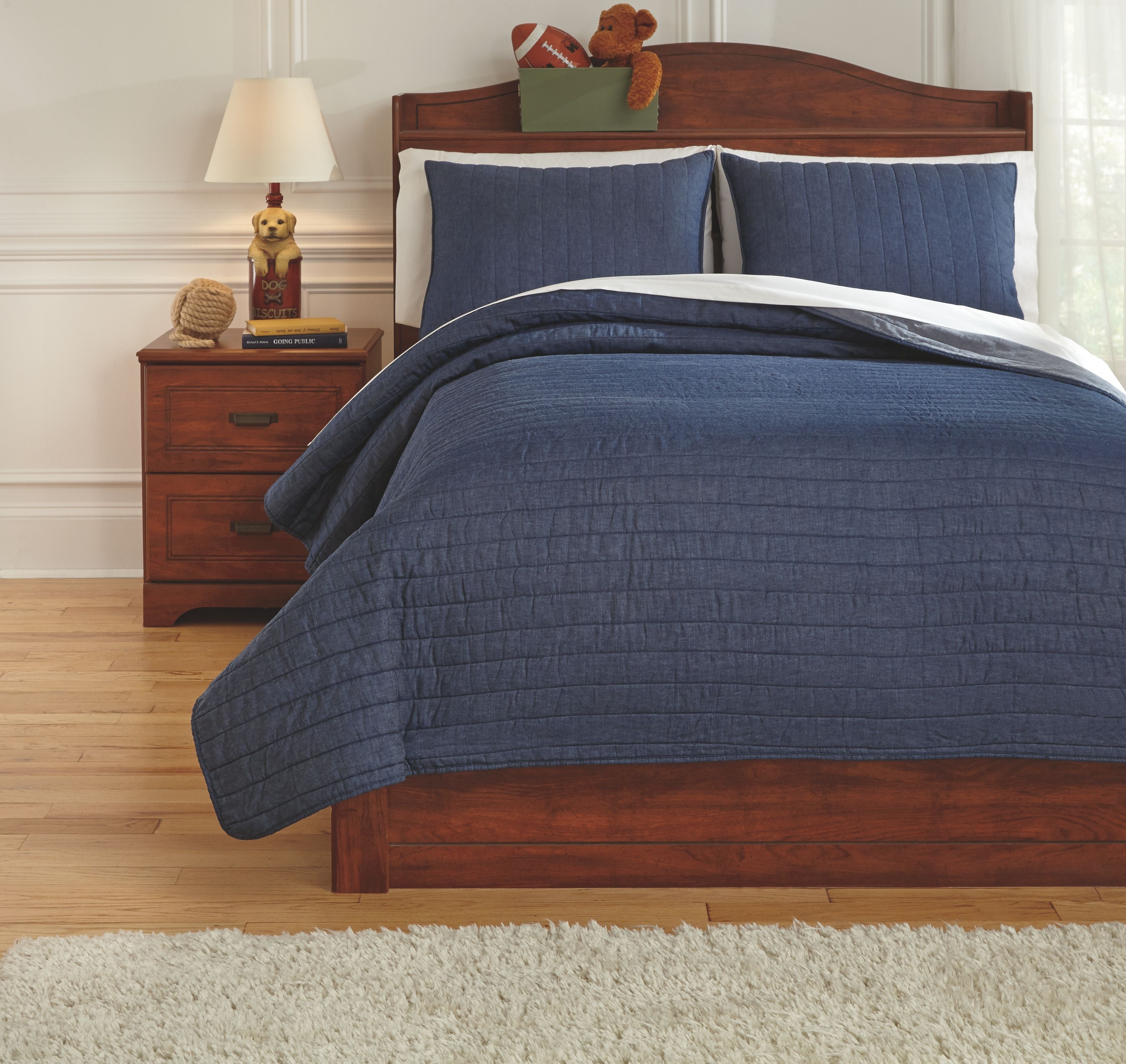 Capella - Denim - Quilt Set