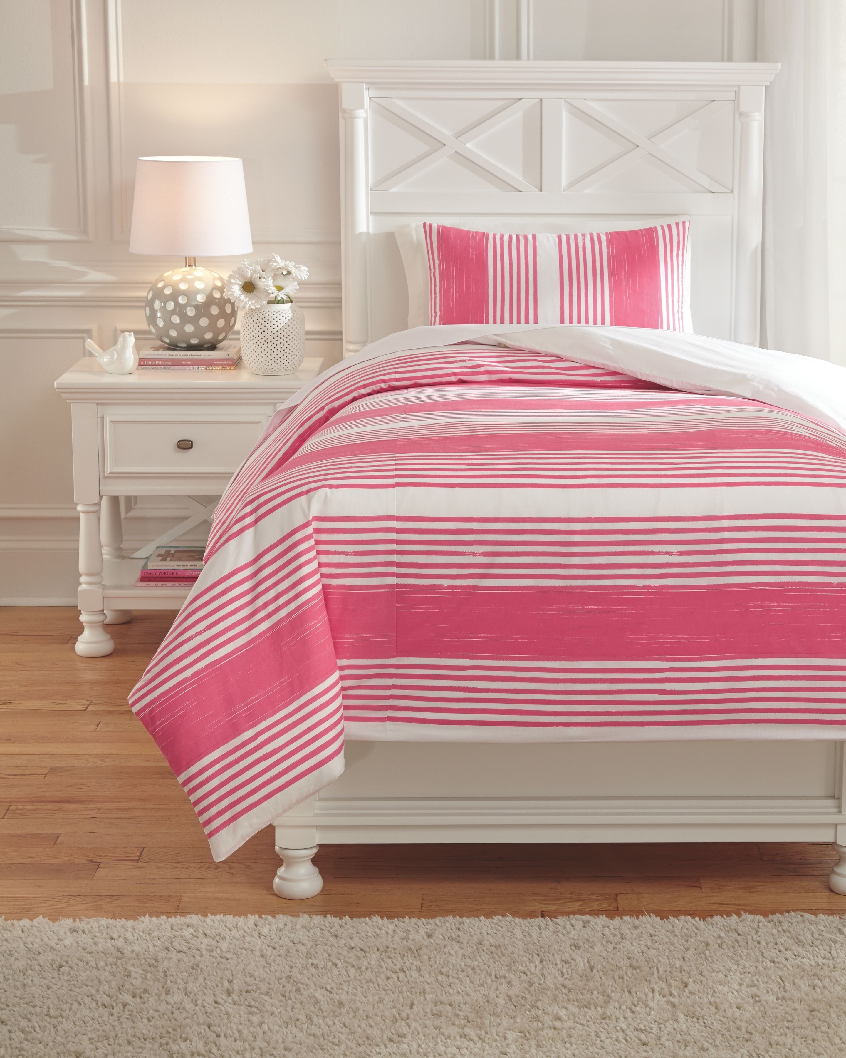 Taries - Pink - Duvet Cover Set