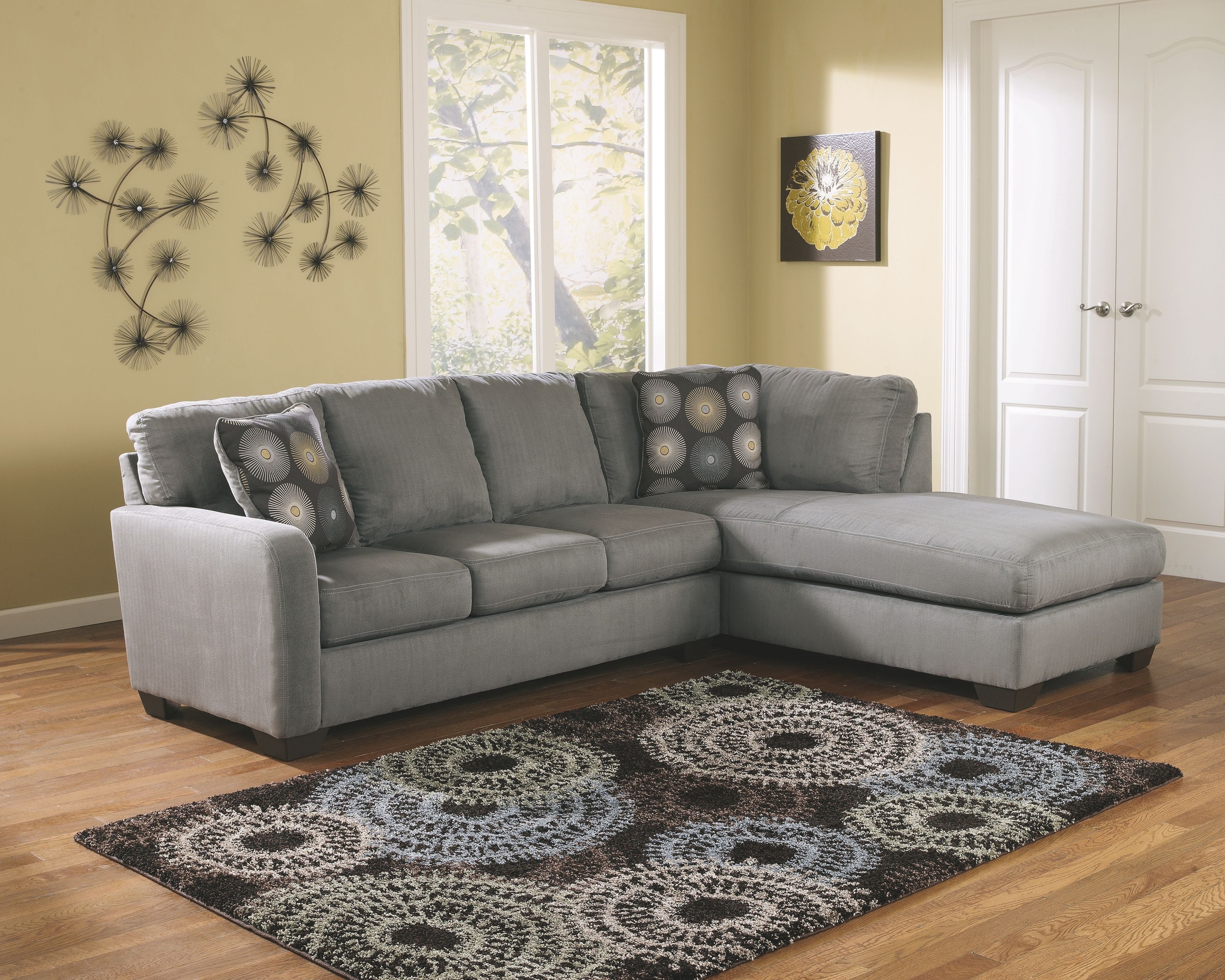 Zella - Charcoal - LAF Sofa