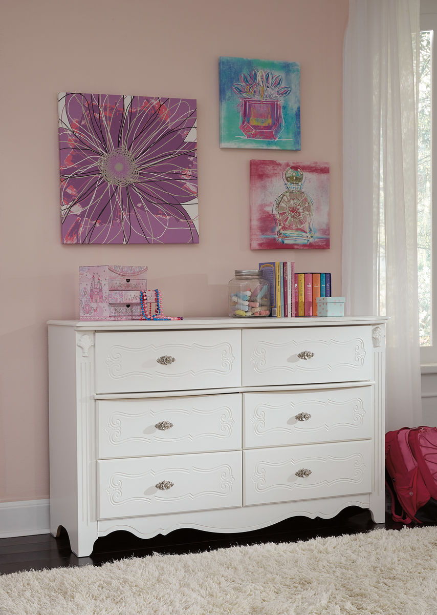 Exquisite - White - Dresser Mega Furniture USA Exquisite - White - Dresser Mega Furniture USA