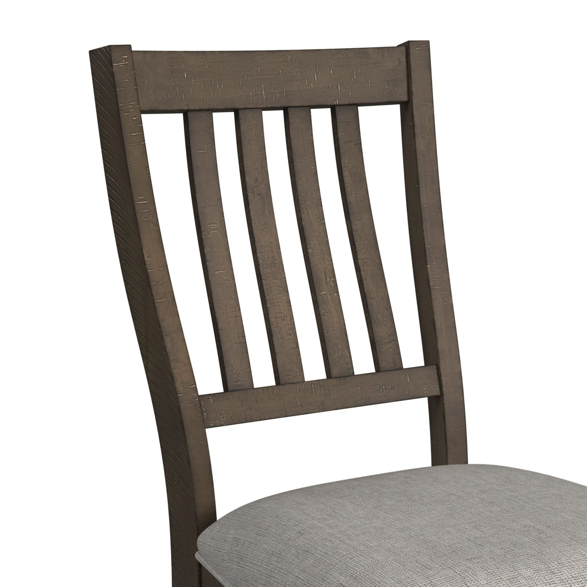 Yellowstone - Dining Side Chair (Set of 2) - Medium Brown / Gray