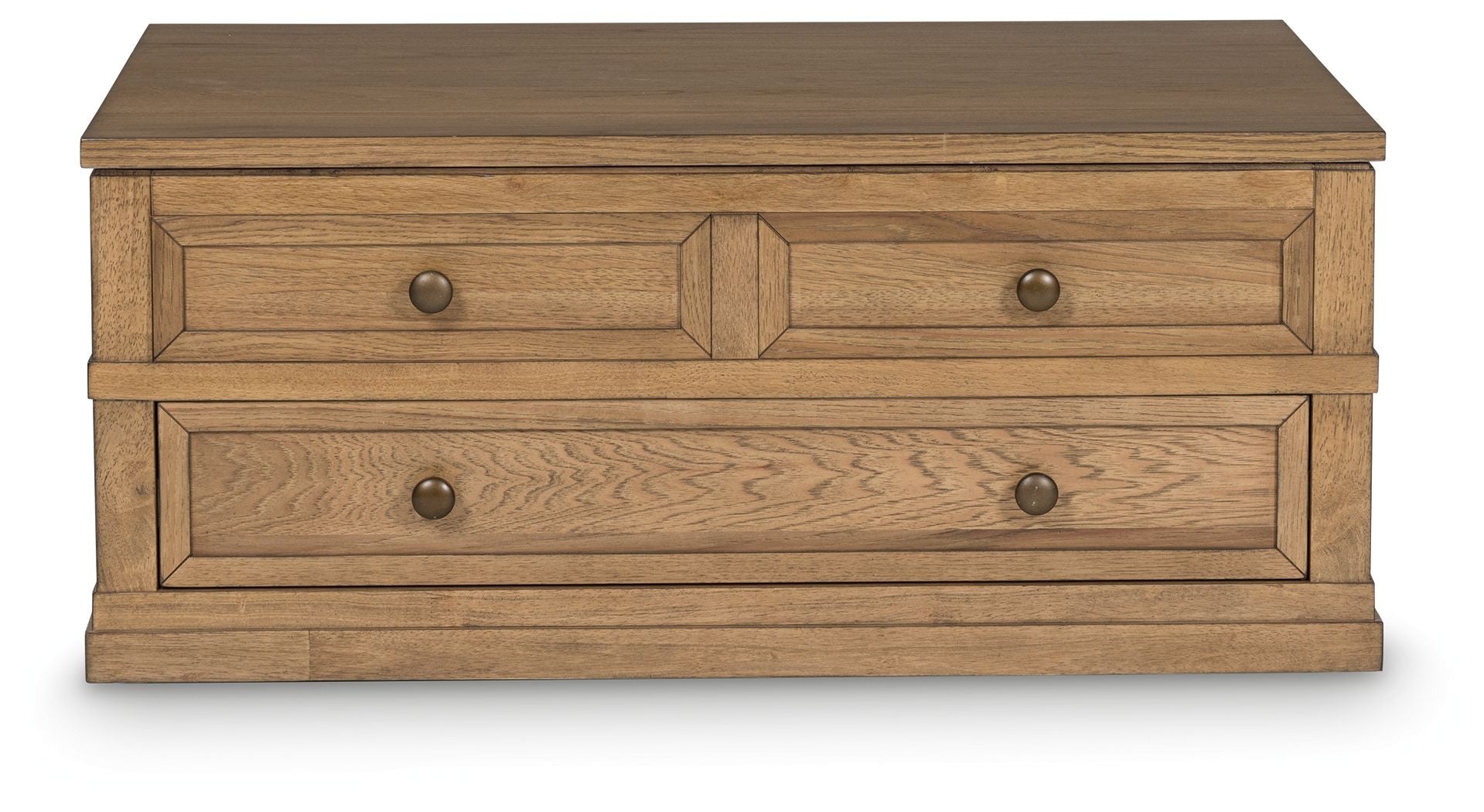 Sharlance - Lift Top Cocktail Table - Light Brown