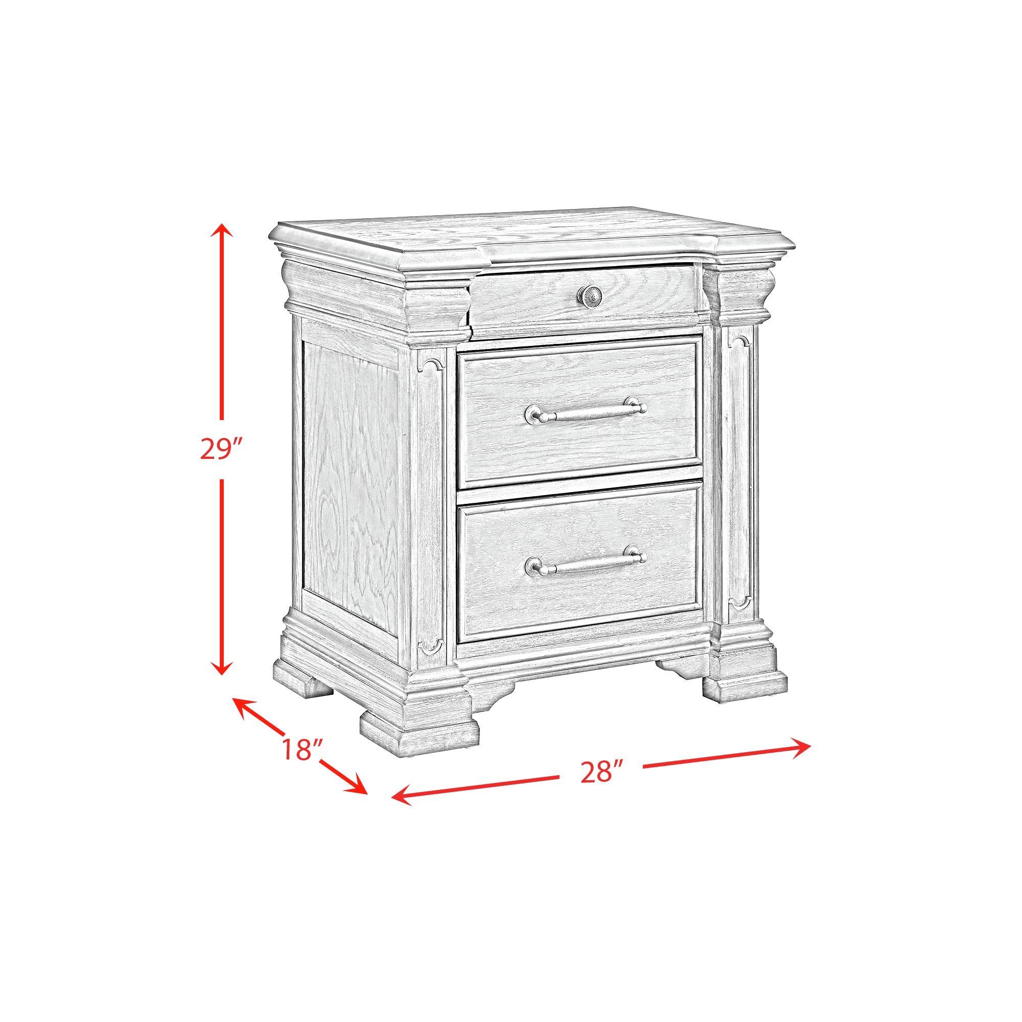 Kings Court - Storage Bedroom Set