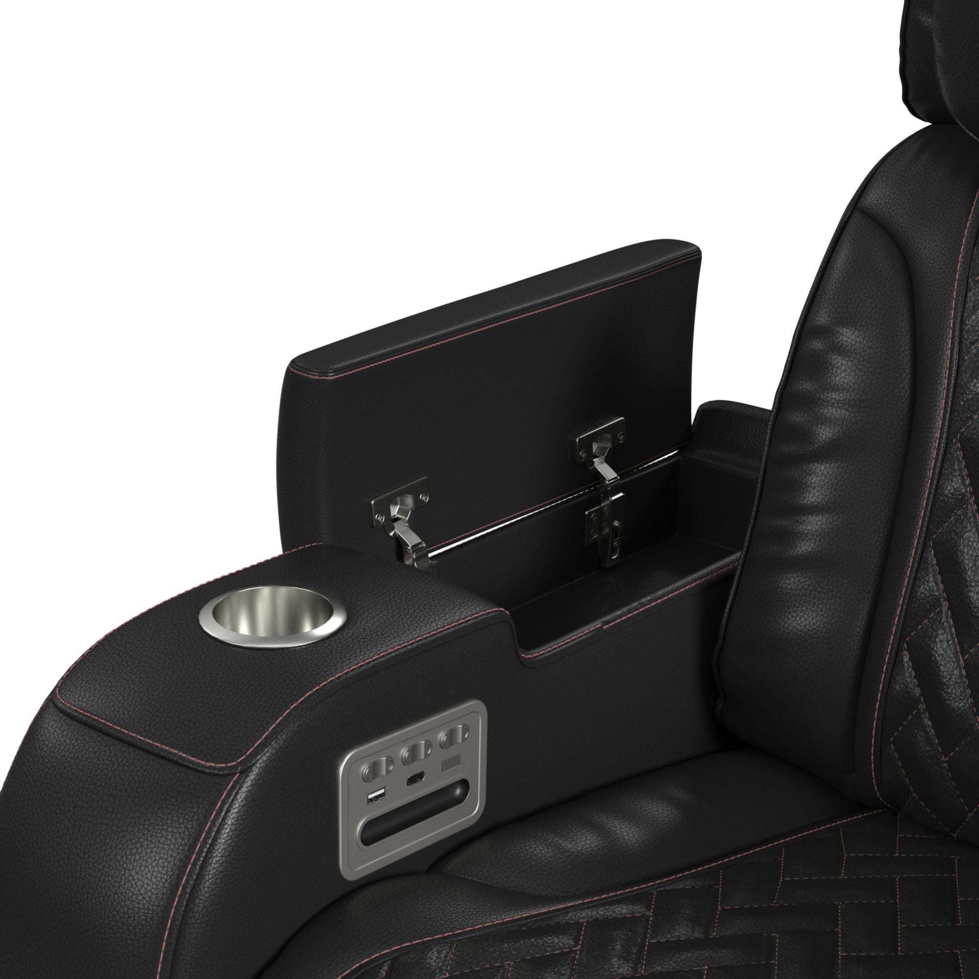 Prime Time - P3 Recliner With LED And Wireless Charger Pocket
