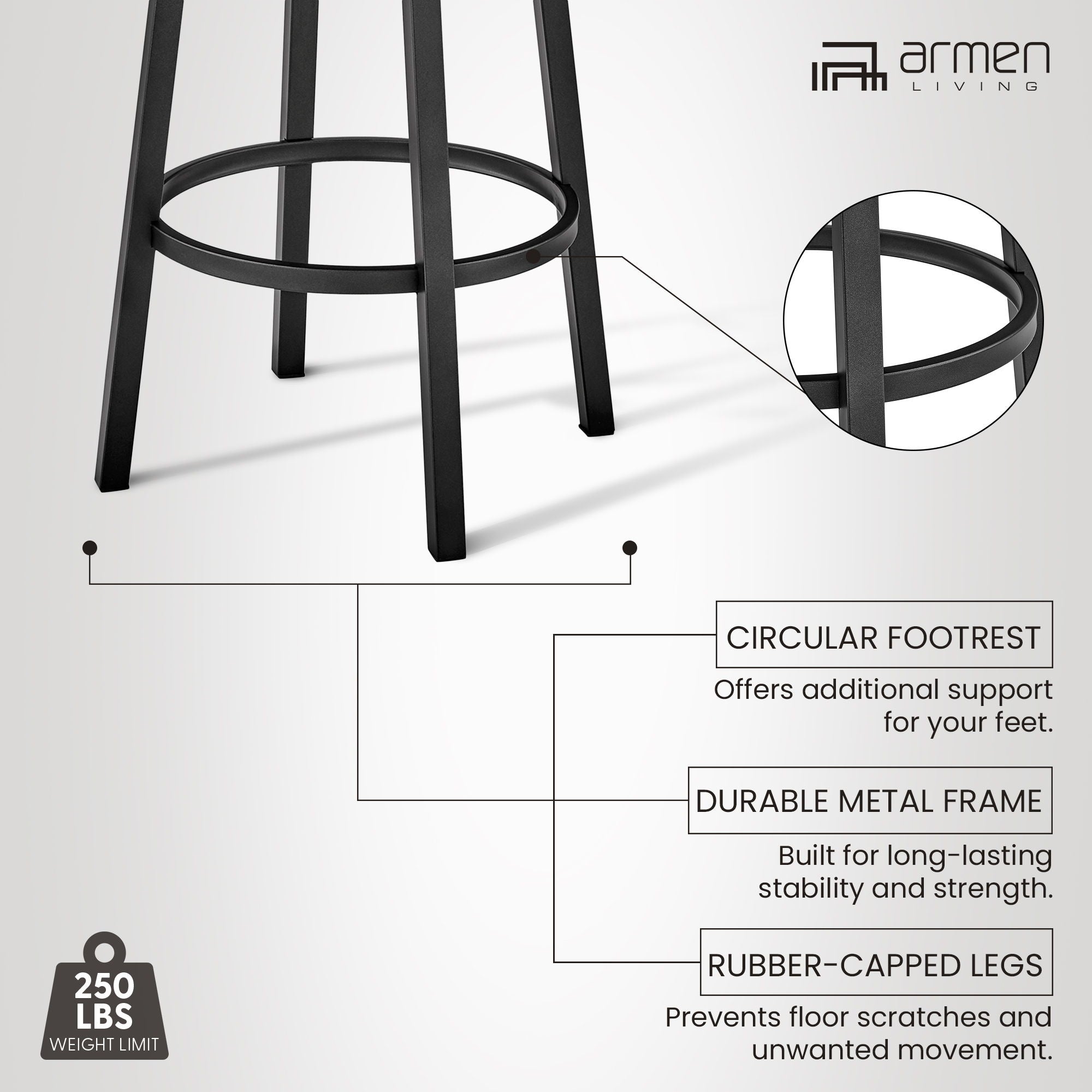 Lorin - Swivel Bar Stool