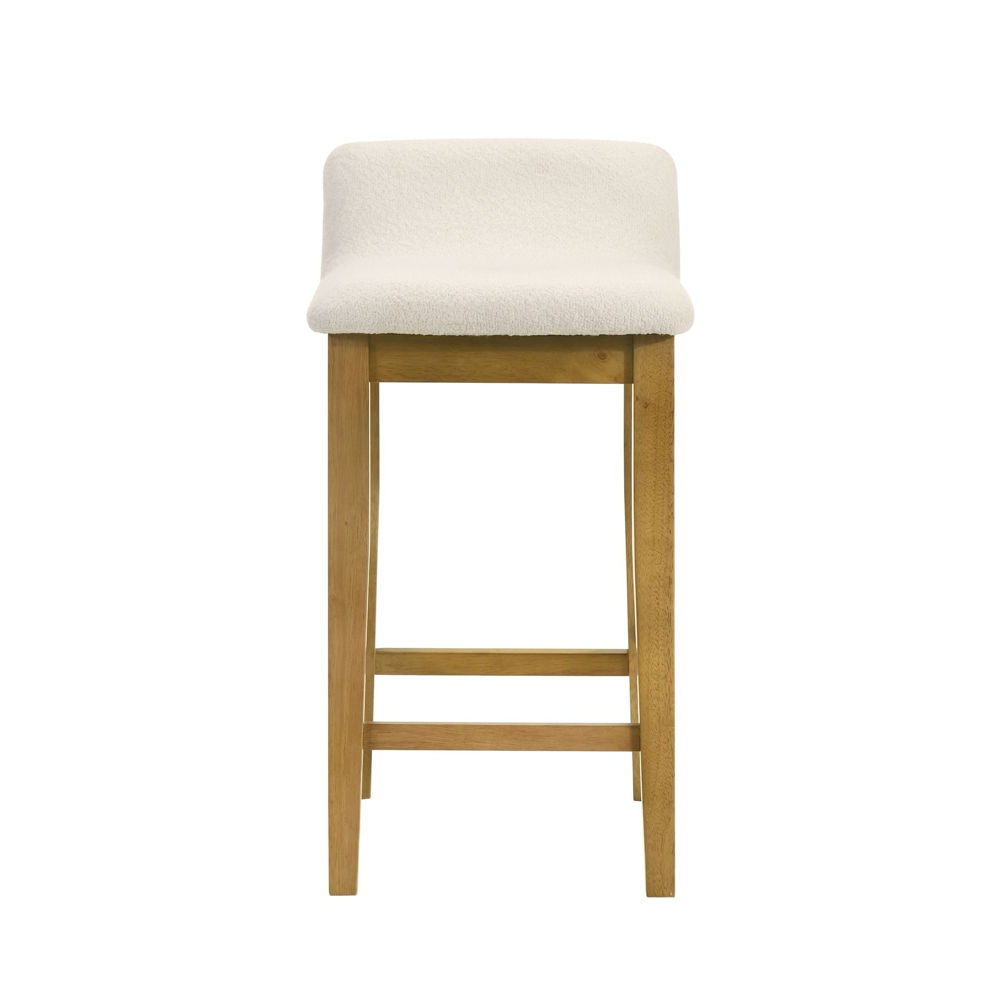 Annikah - Modern Transitional Wood Counter Height Kitchen Bar Stool