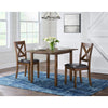 Alex - 3 Piece Dining Set With Drop Leaf Table - Espresso