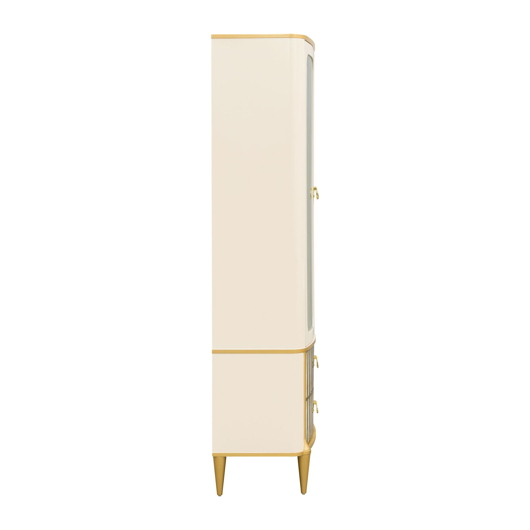 Scotts Square - Display Cabinet - Light Champagne