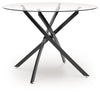 Pharwynn - Round Dining Room Table - Black