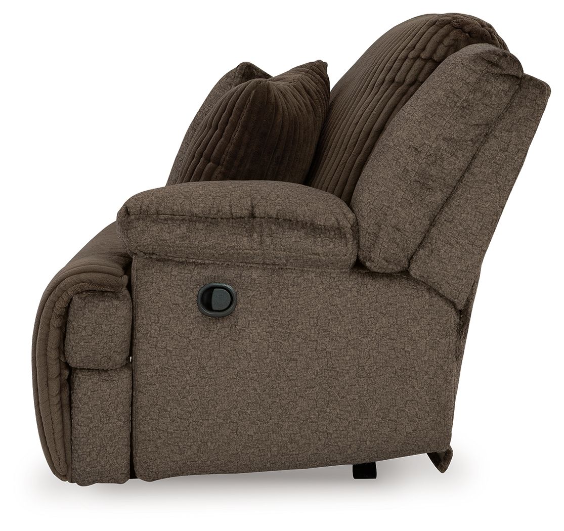 Top Tier - Raf Zero Wall Recliner - Chocolate