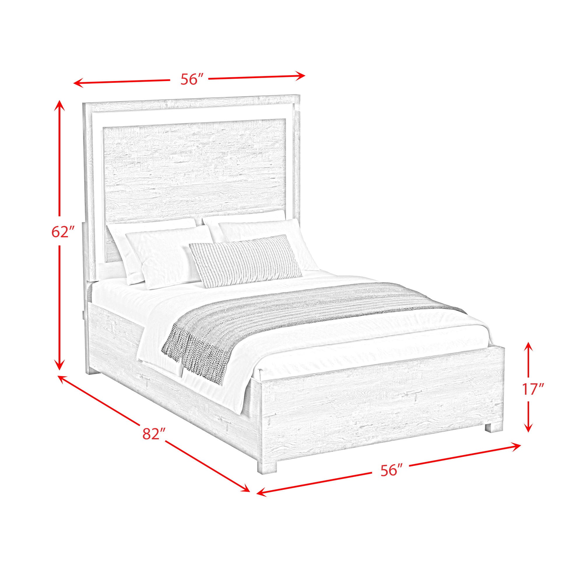 San Matteo - Bedroom Set With LED
