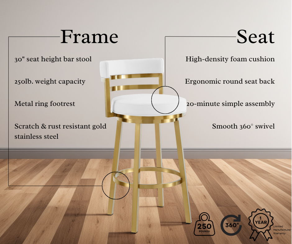 Madrid - Swivel Stool