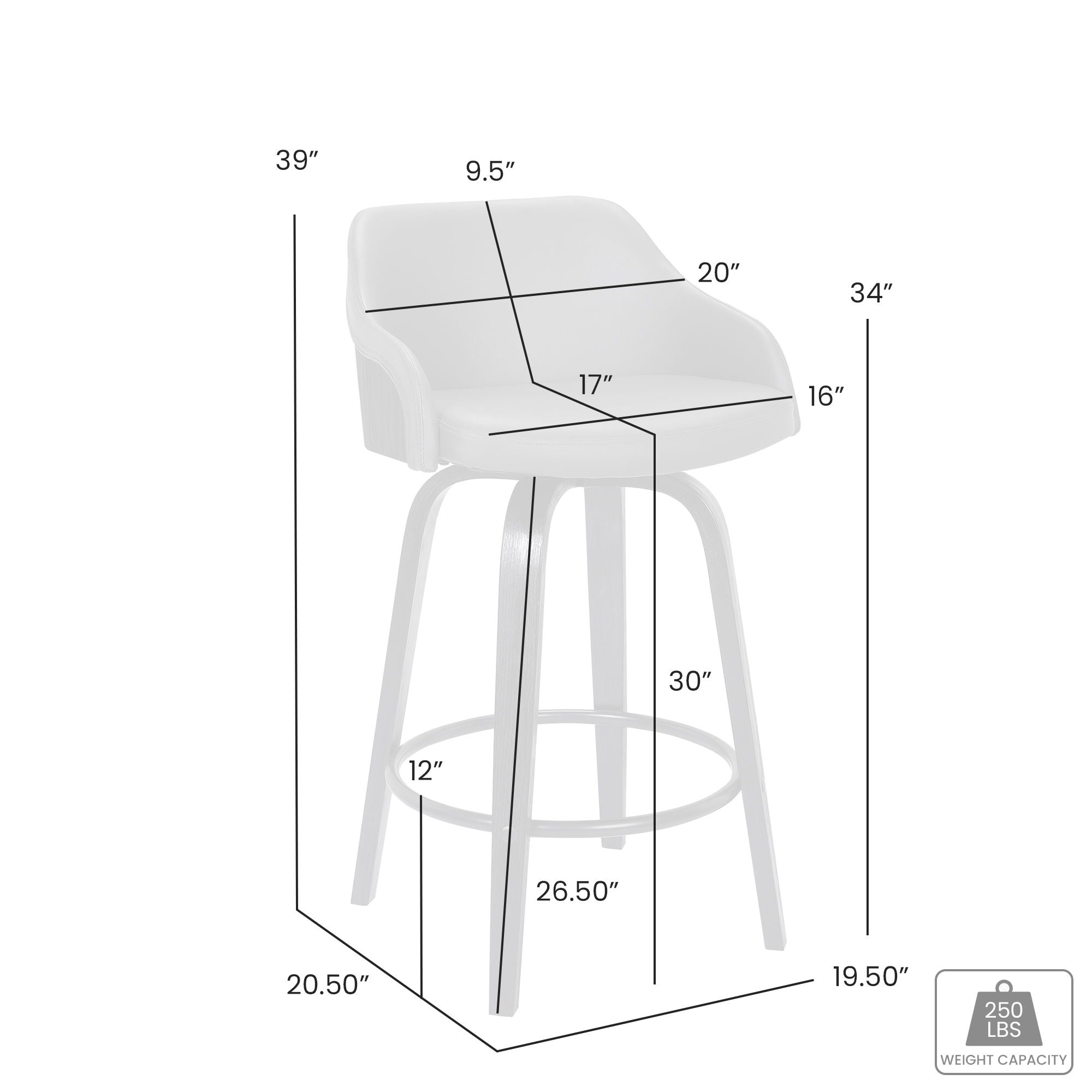 Alec - Bar Stool