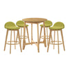 Vera - 5-Piece Wood Bar Set