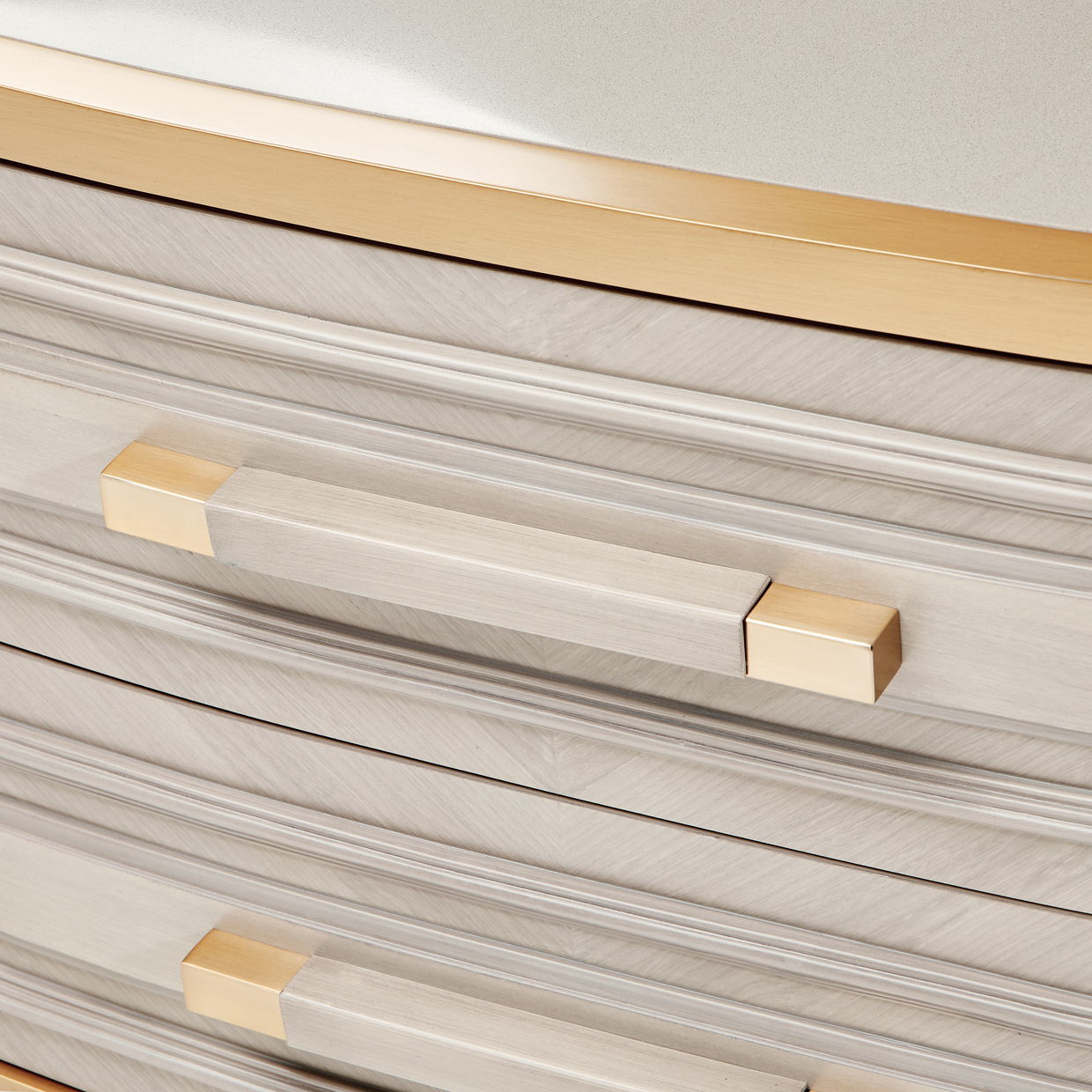 St. Charles - Media Cabinet - Dove Gray