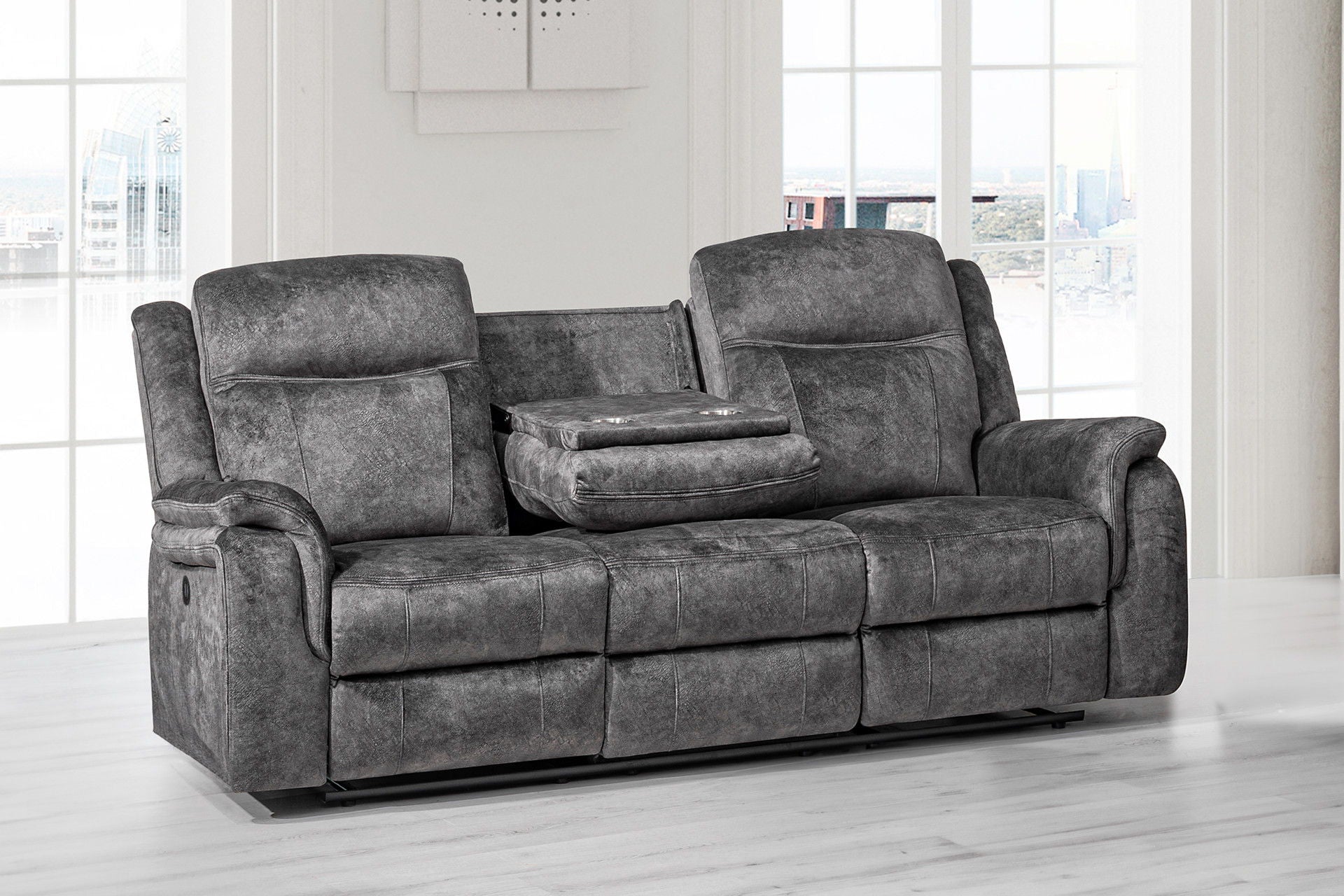 Park City - Sofa With Dual Recliner