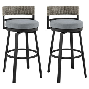 Encinitas - Outdoor Patio Swivel Bar Stool Set