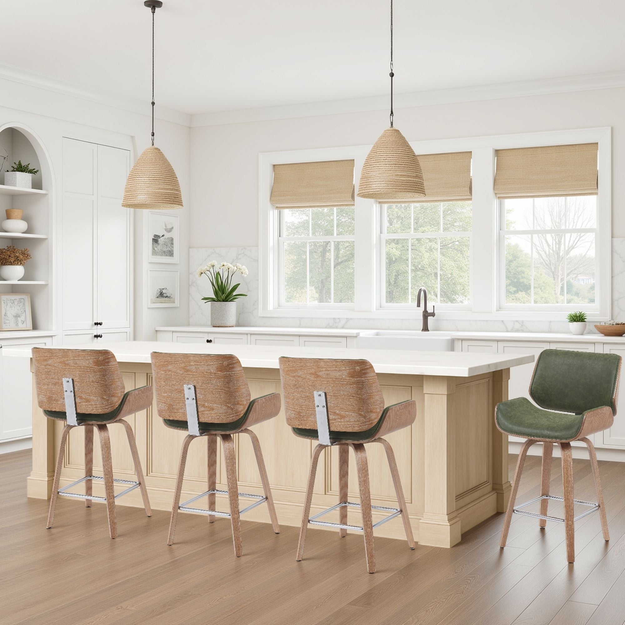 Tyler - 26" Counter Height Swivel Bar Stool