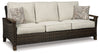 Paradise Trail - Sofa with Cushion - Medium Brown