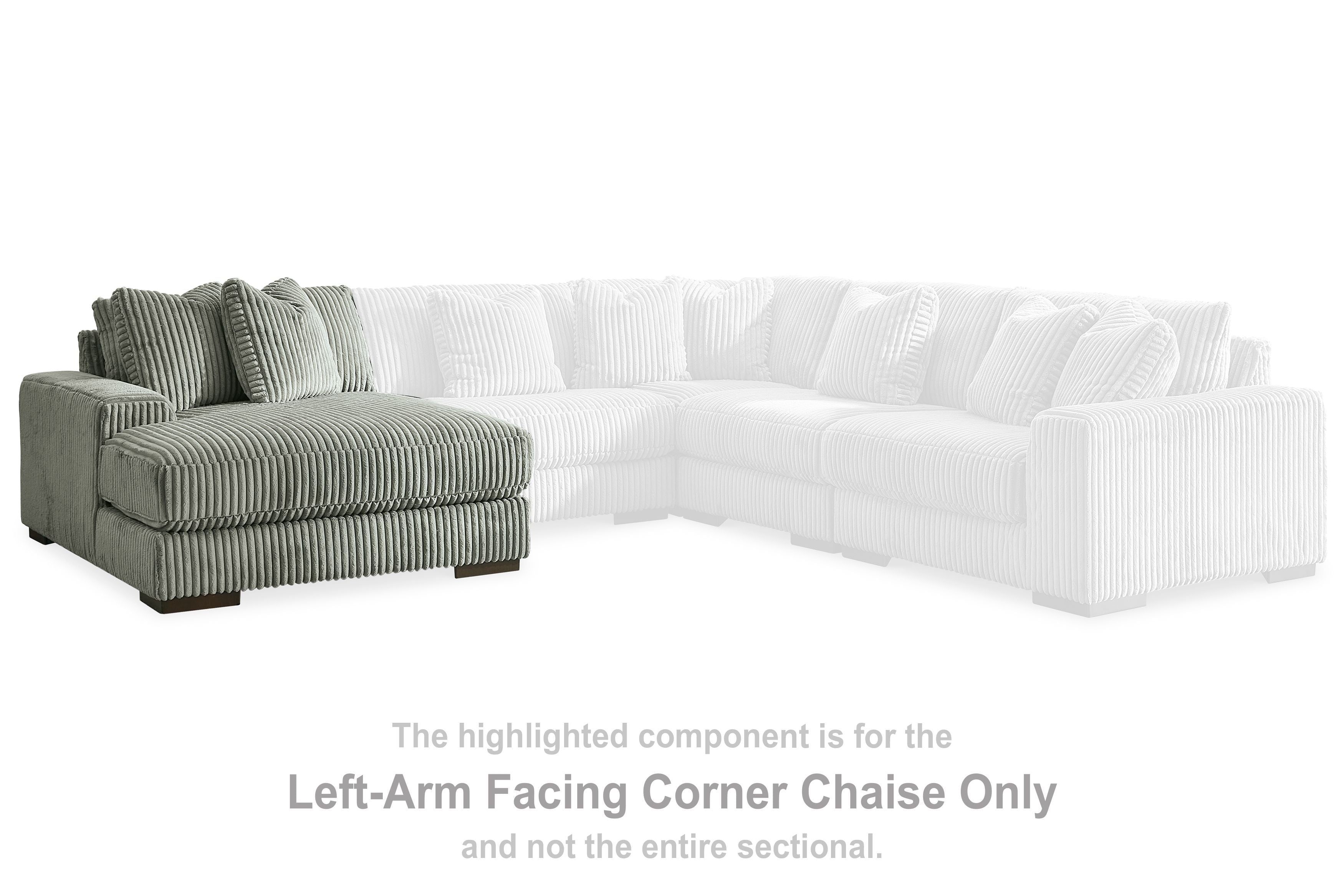 Lindyn - LAF Corner Chaise - Fog