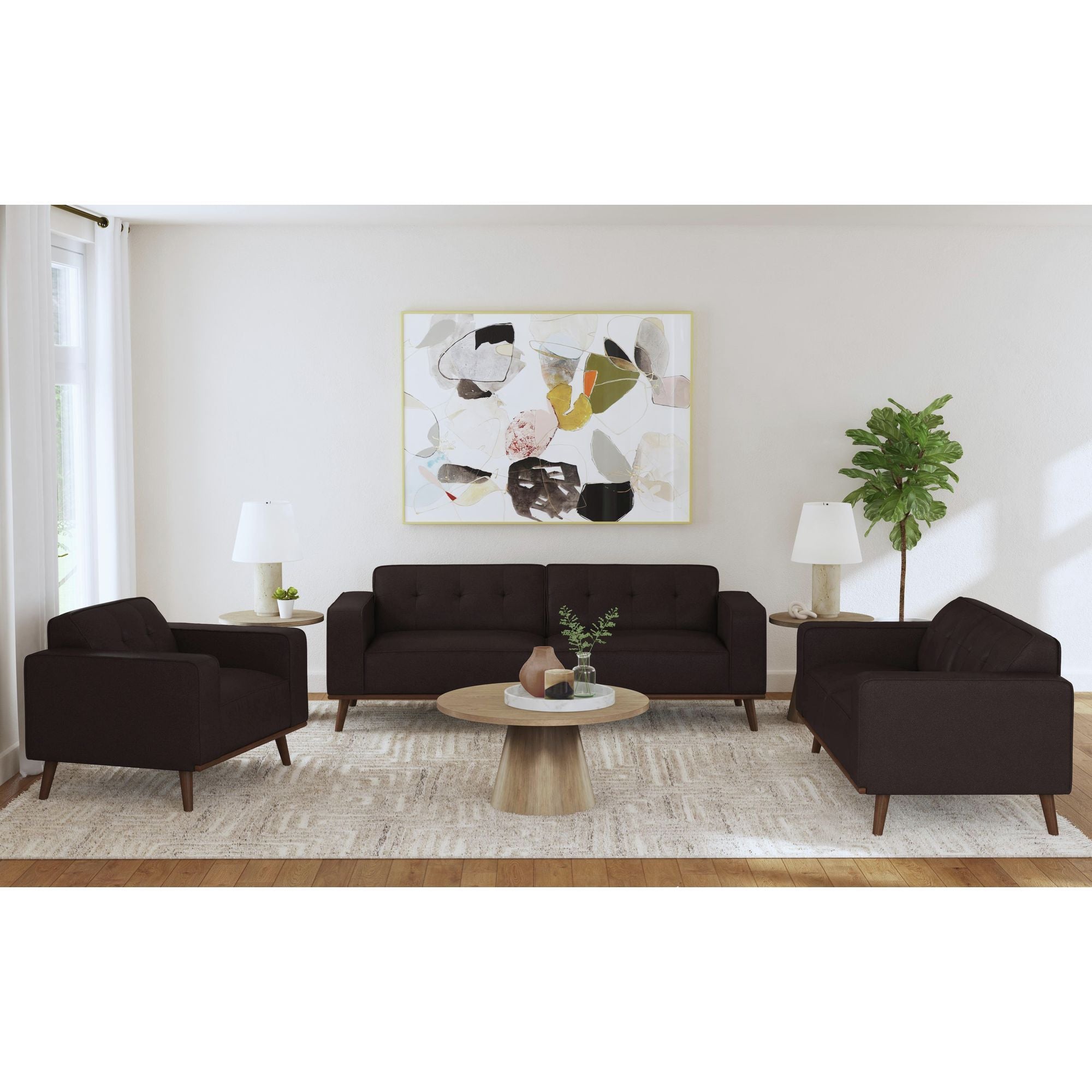 Destiny - Chair With Wood Front