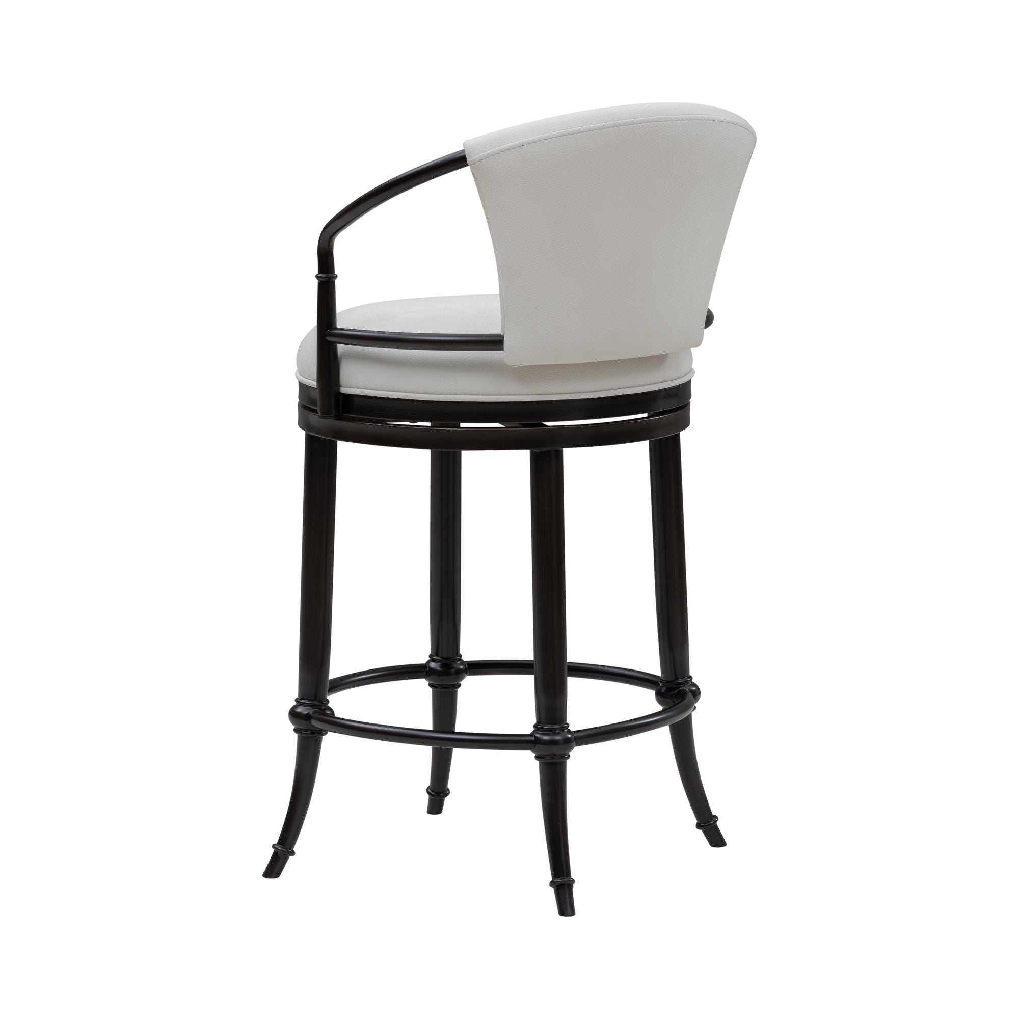 Otis - Upholstered Swivel Counter Height Barstool