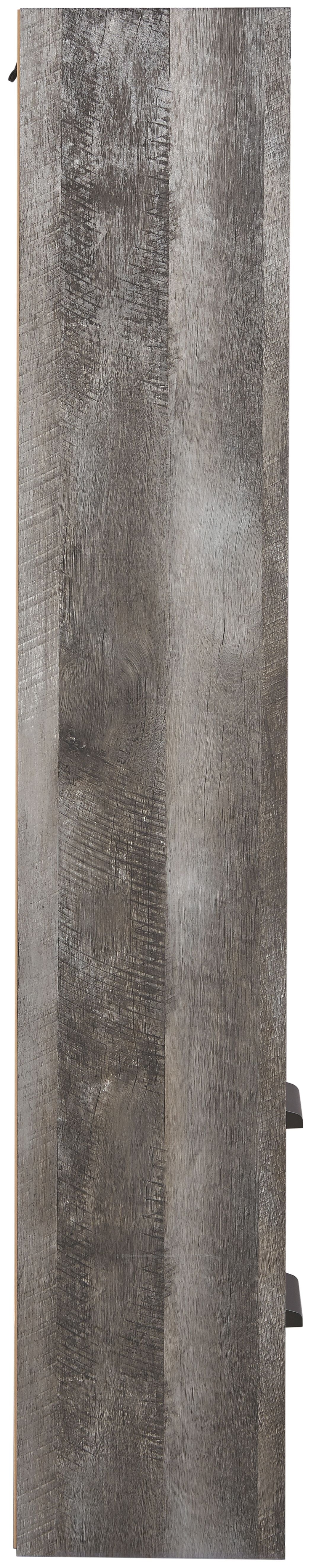 Wynnlow - Pier - Two Drawers & Two Shelves - Gray Dark