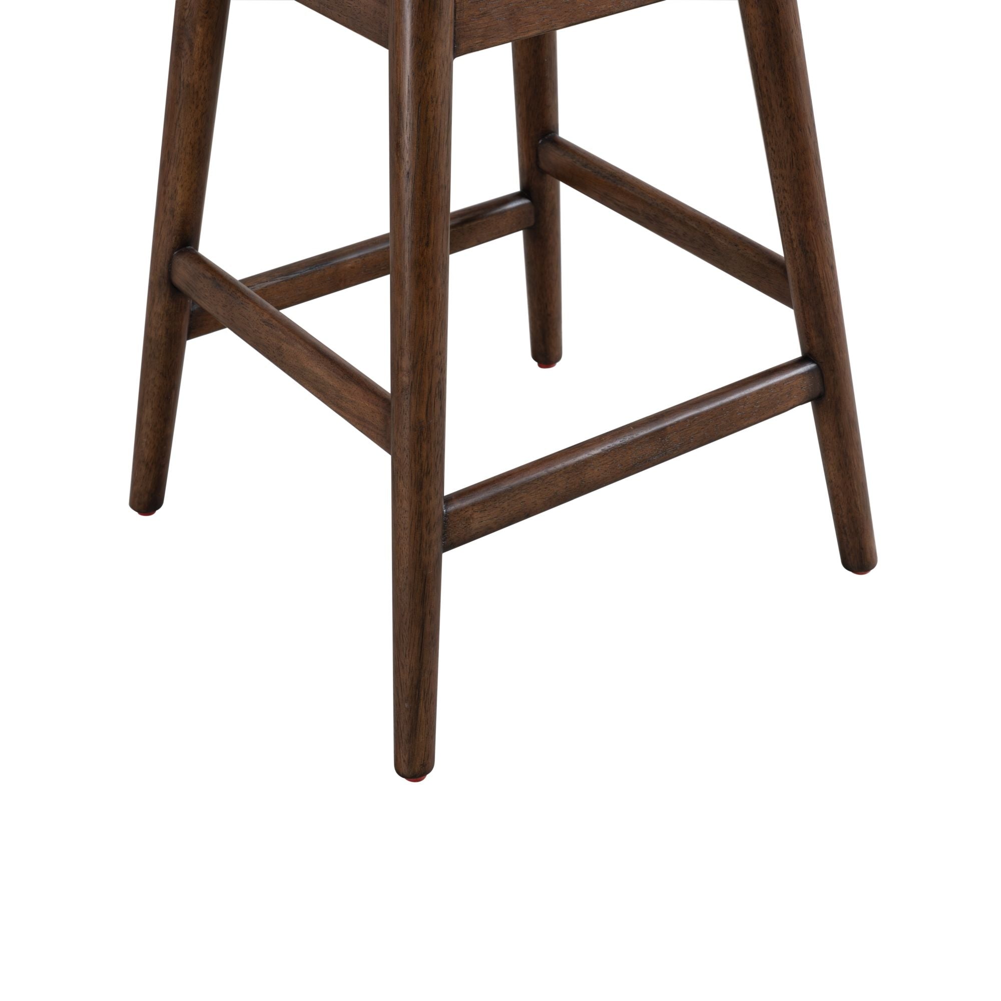 Sadie - Solid Wood Upholstered 26" Counter Height Swivel Barstool