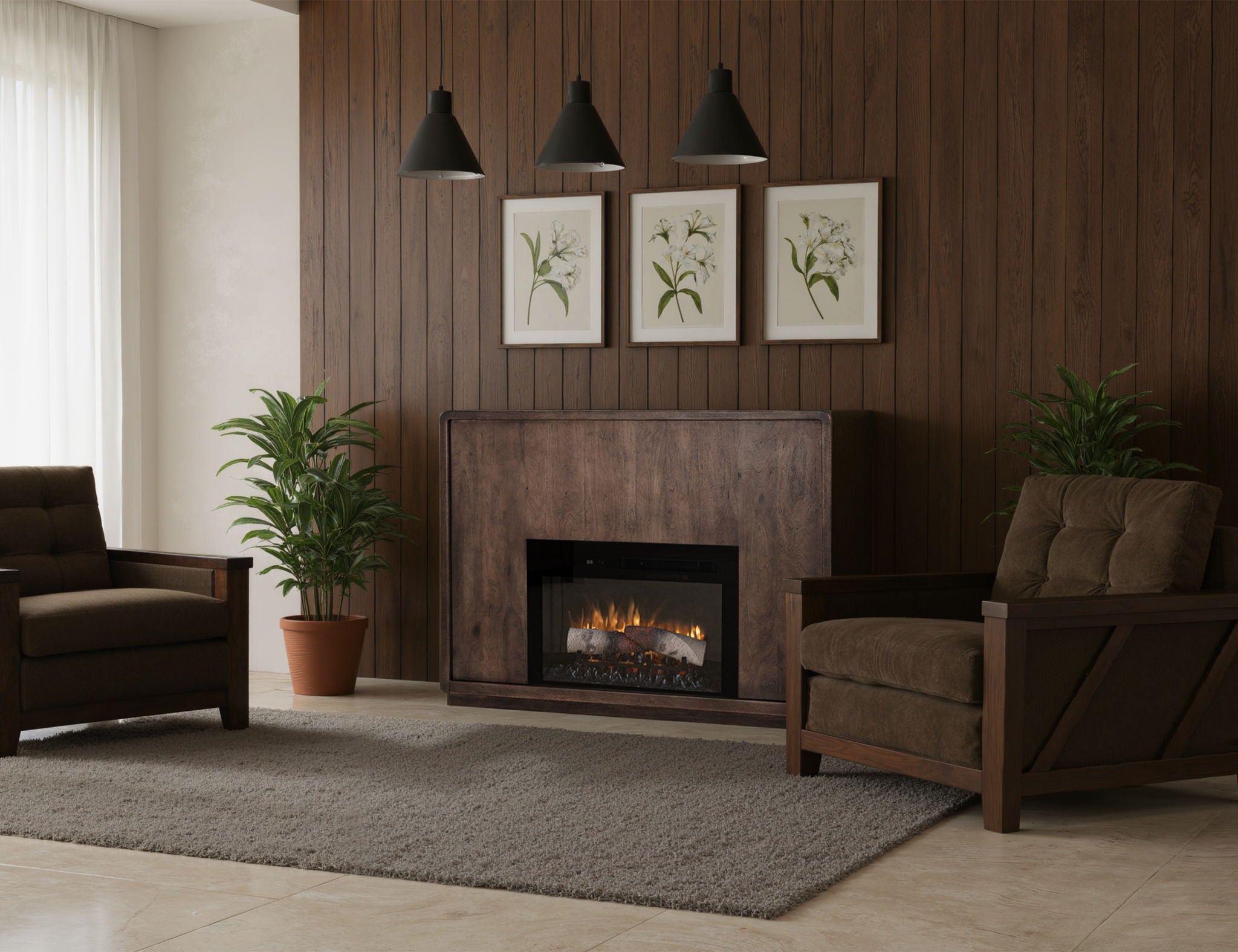 Mezquite - Electric Fireplace