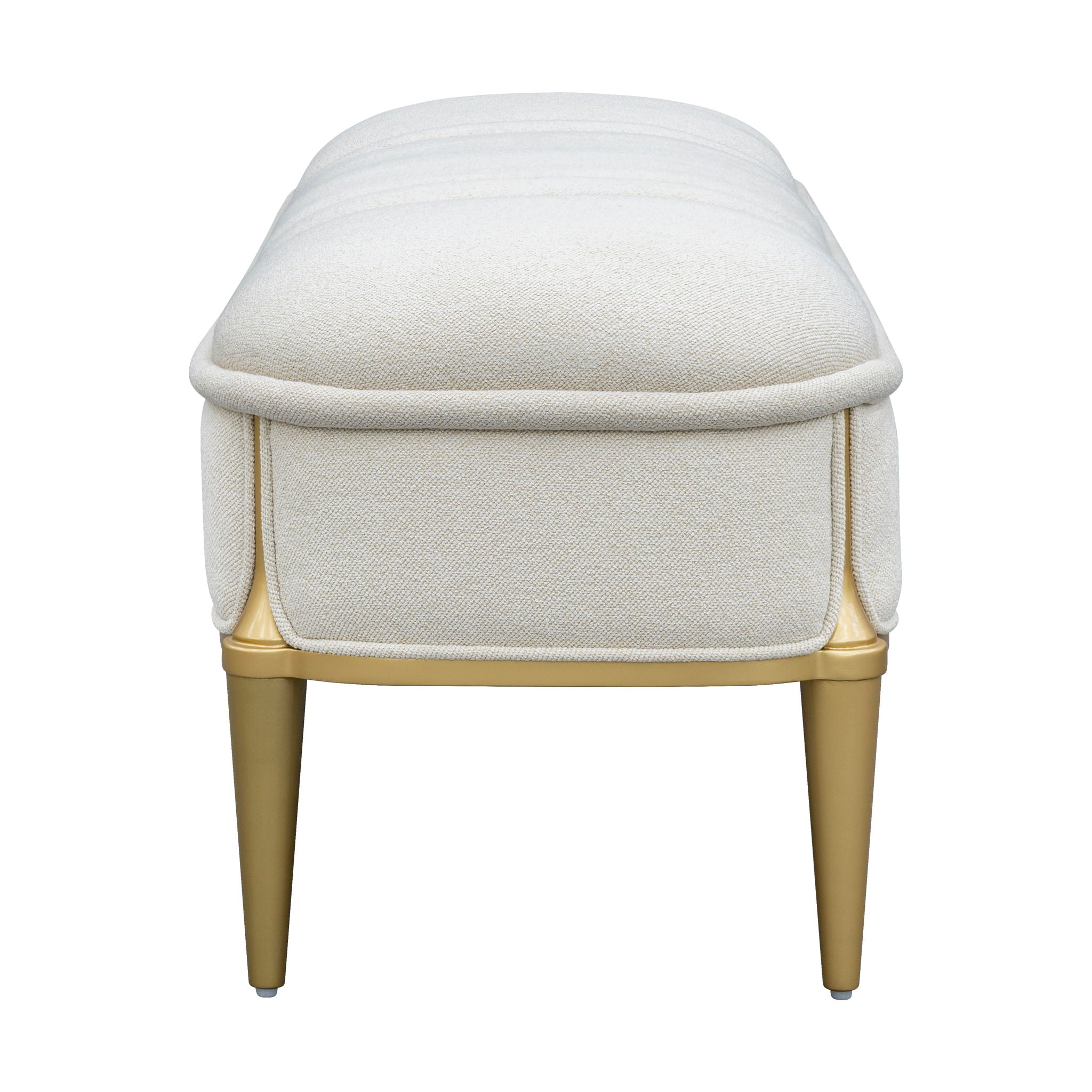 Scotts Square - Accent Bench - Light Champagne
