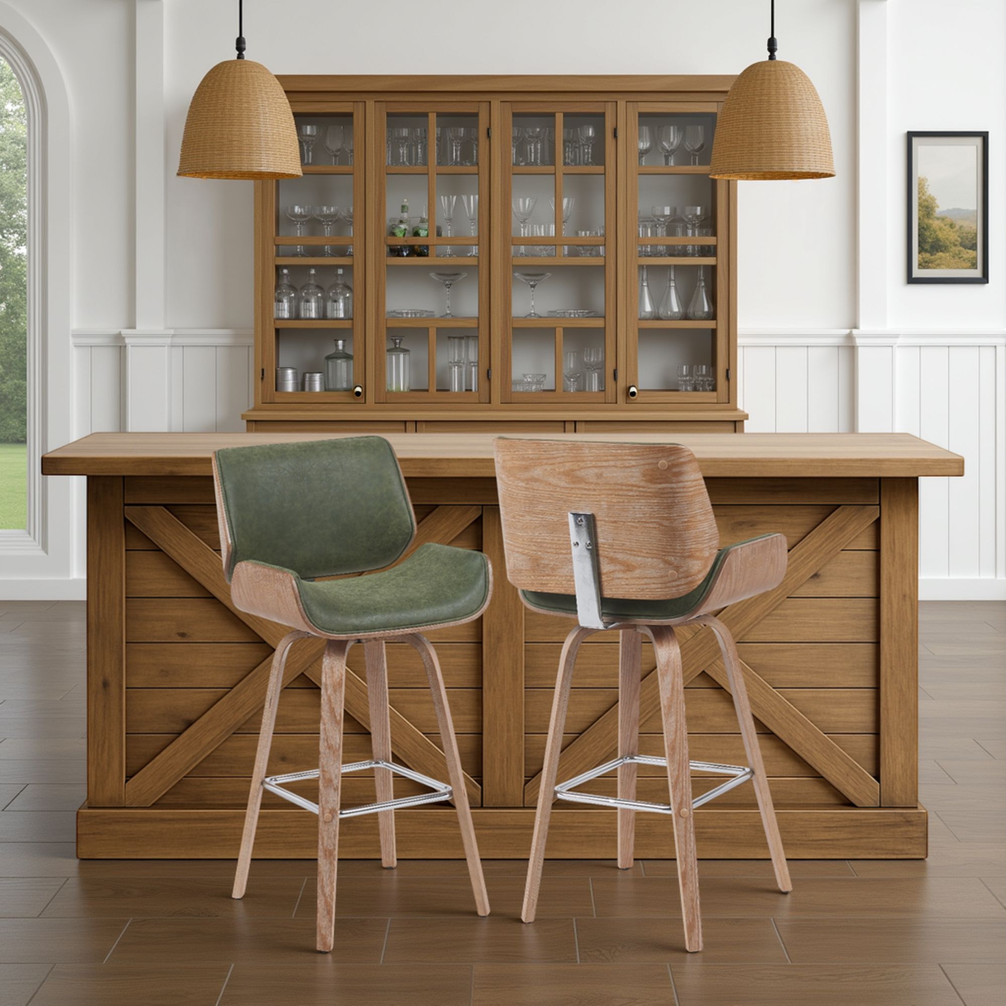 Tyler - 30" Bar Height Swivel Bar Stool