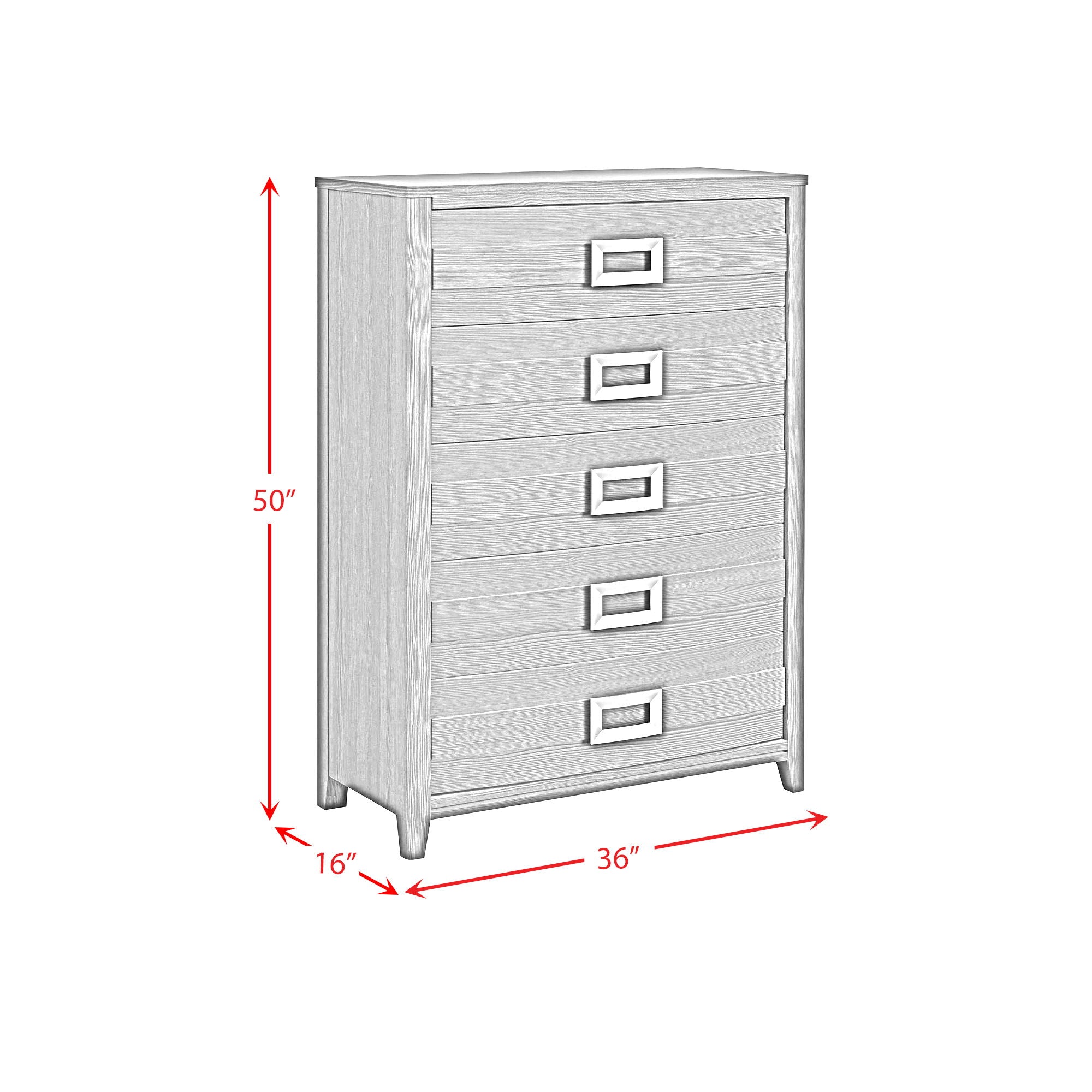 Tobias - 5-Drawer Chest