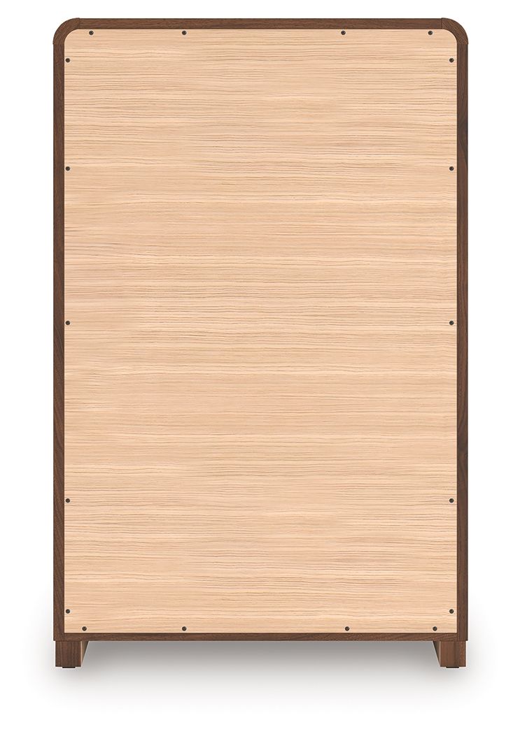 Fortlorn - Five Drawer Chest - Walnut Brown