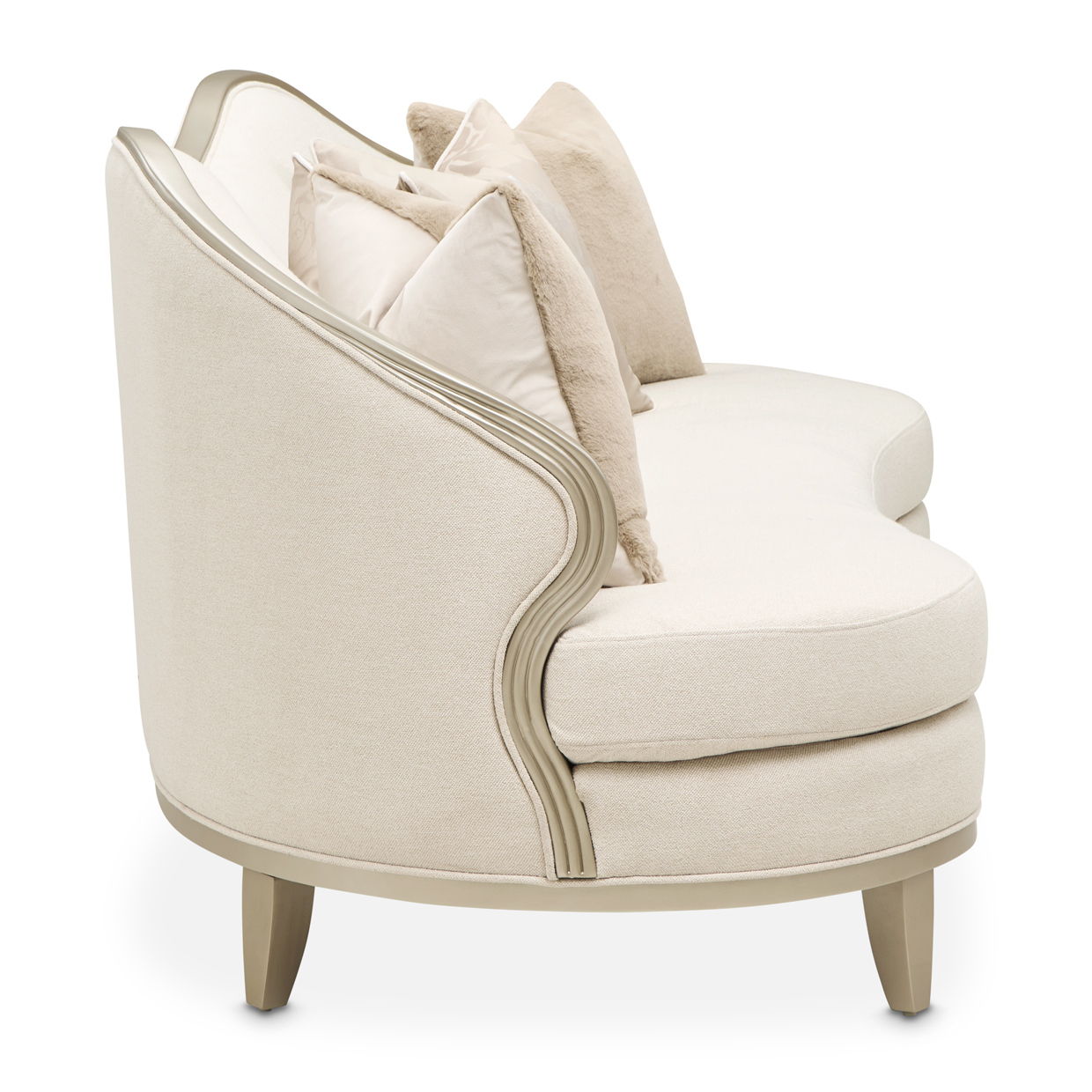 Camellia Field - Sofa - Cornsilk / Caramel