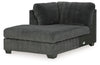 Biddeford - Laf Corner Chaise - Shadow