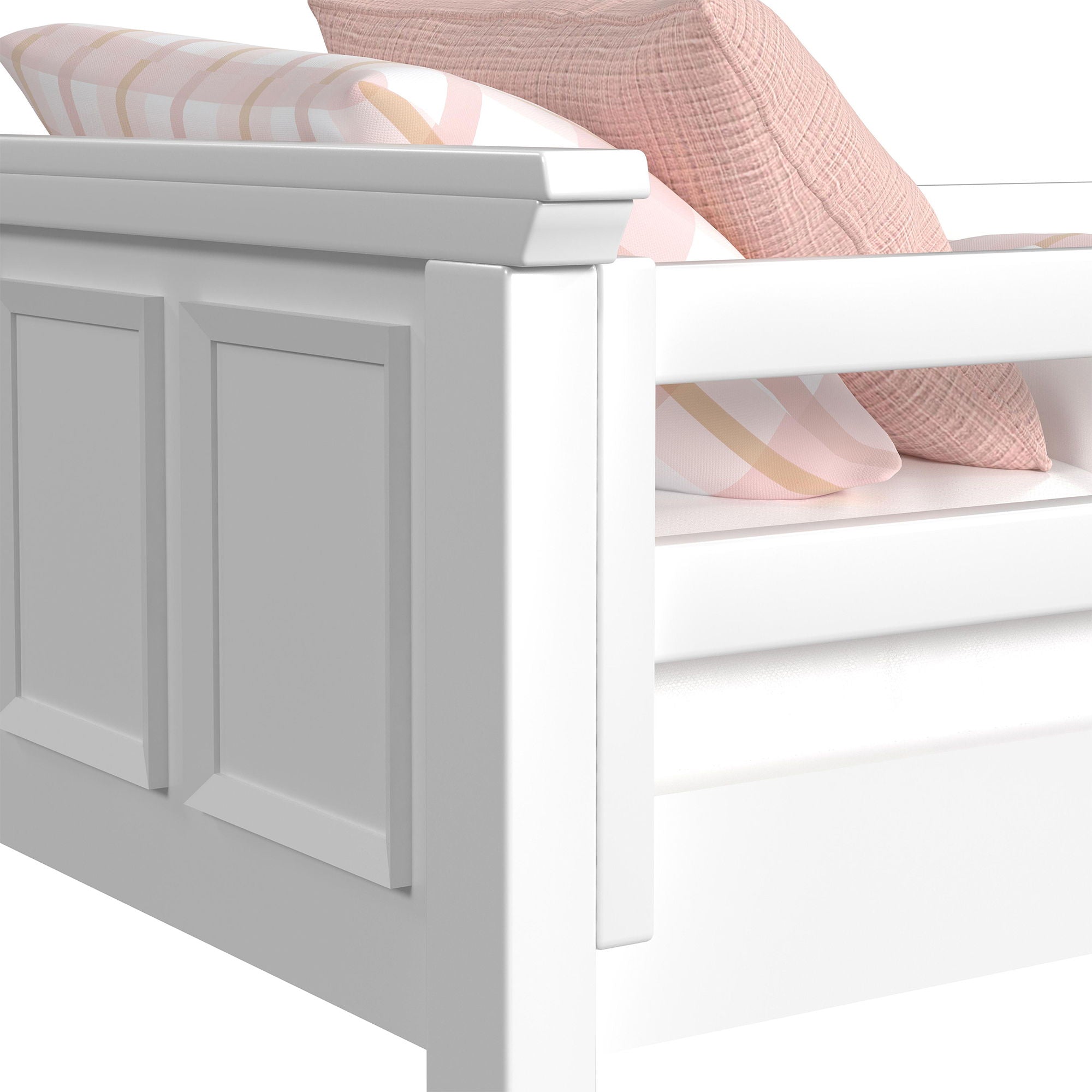 Hampton Kids - Bunk With Ladder And Trundle Bedroom Set