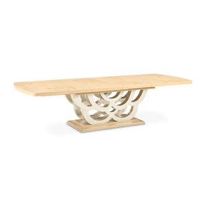 Camellia Field - Rectangular Pedestal Dining Table